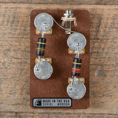 Emerson Custom Prewired Kit for Les Paul Short Shaft 3/8" (500K Pots, 0.022Uf & 0.015Uf Bumblebee) Parts / Amp Parts