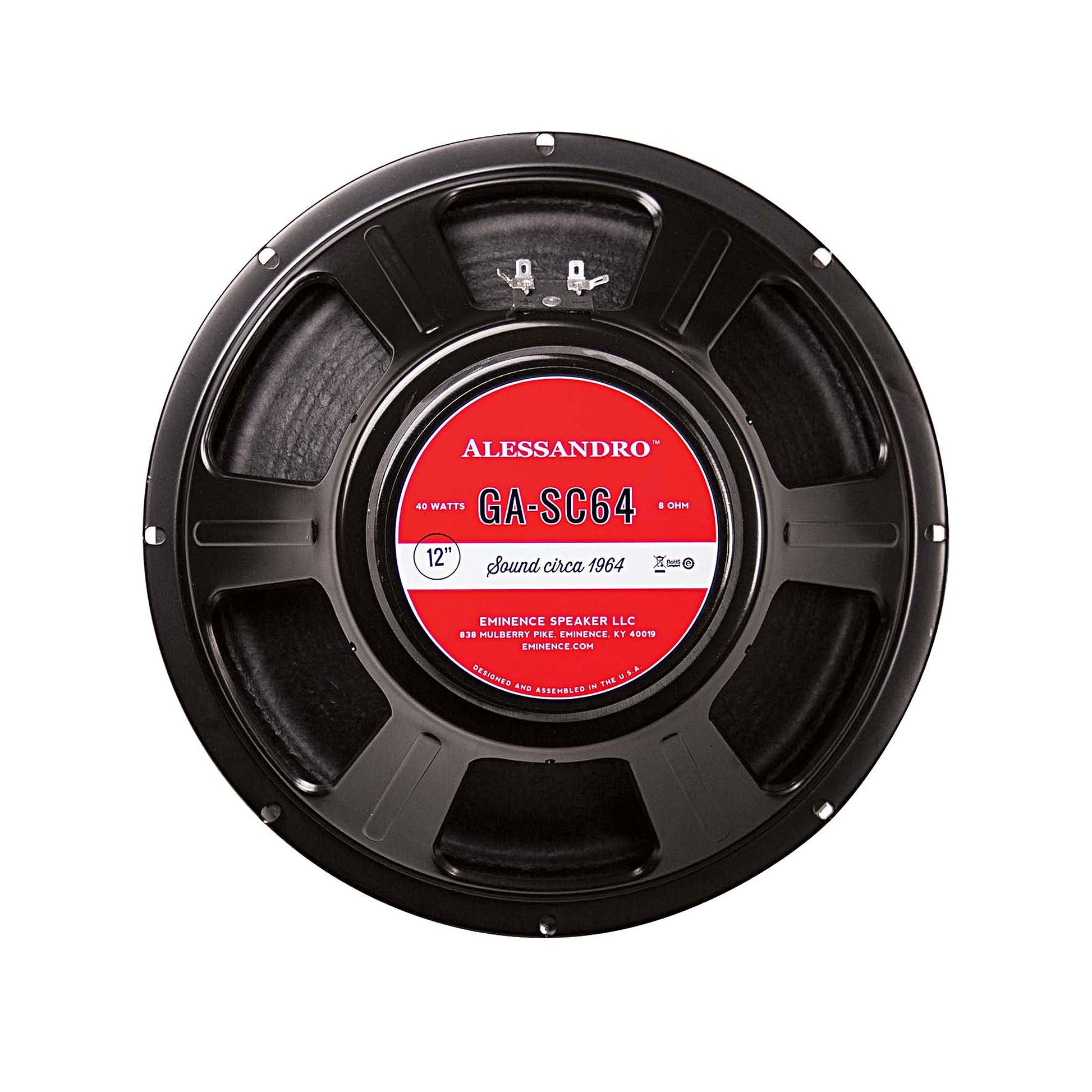 Eminence Signature Series GA-SC64 12" Speaker 8ohm 40W Parts / Amp Parts