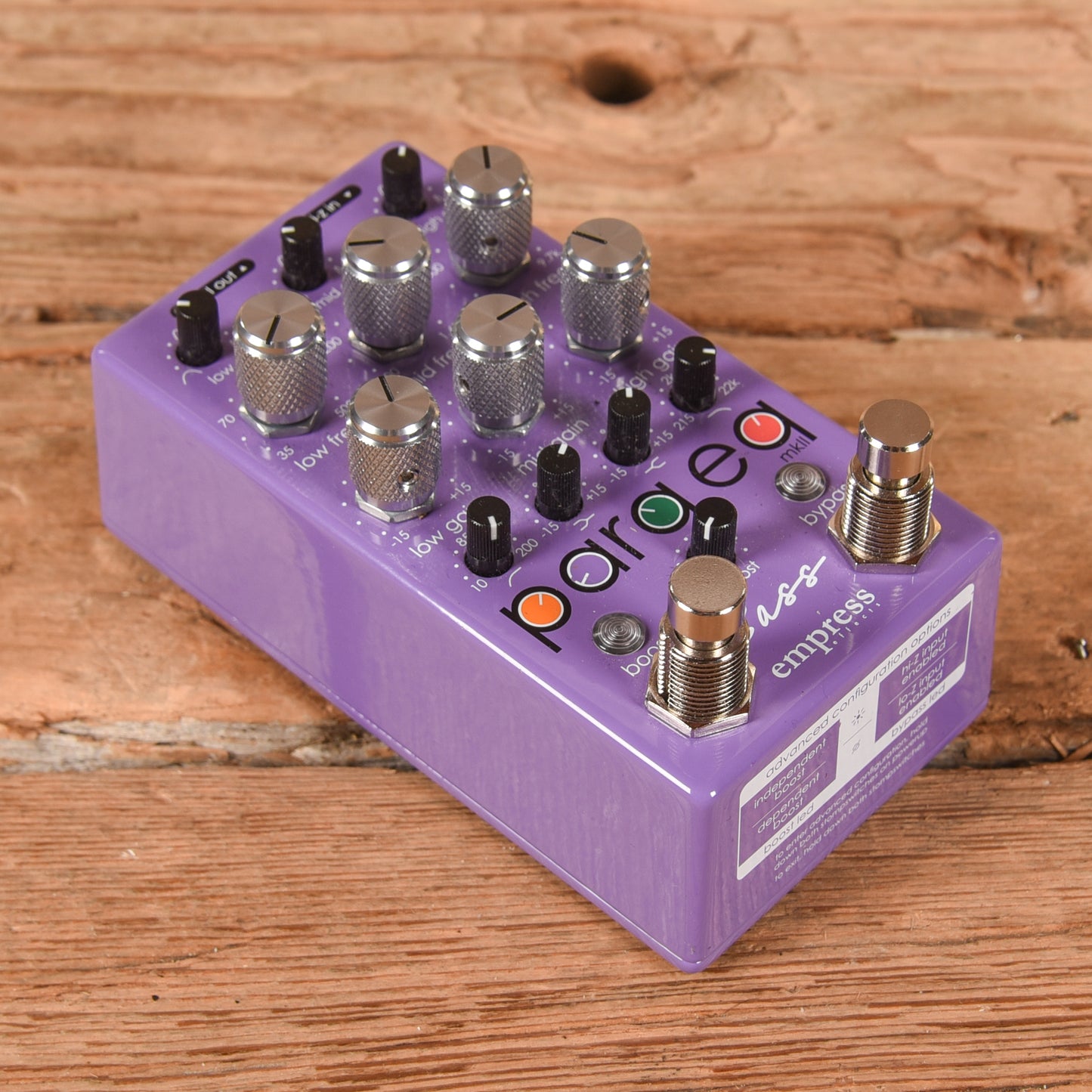 Empress Bass ParaEQ Effect Pedals