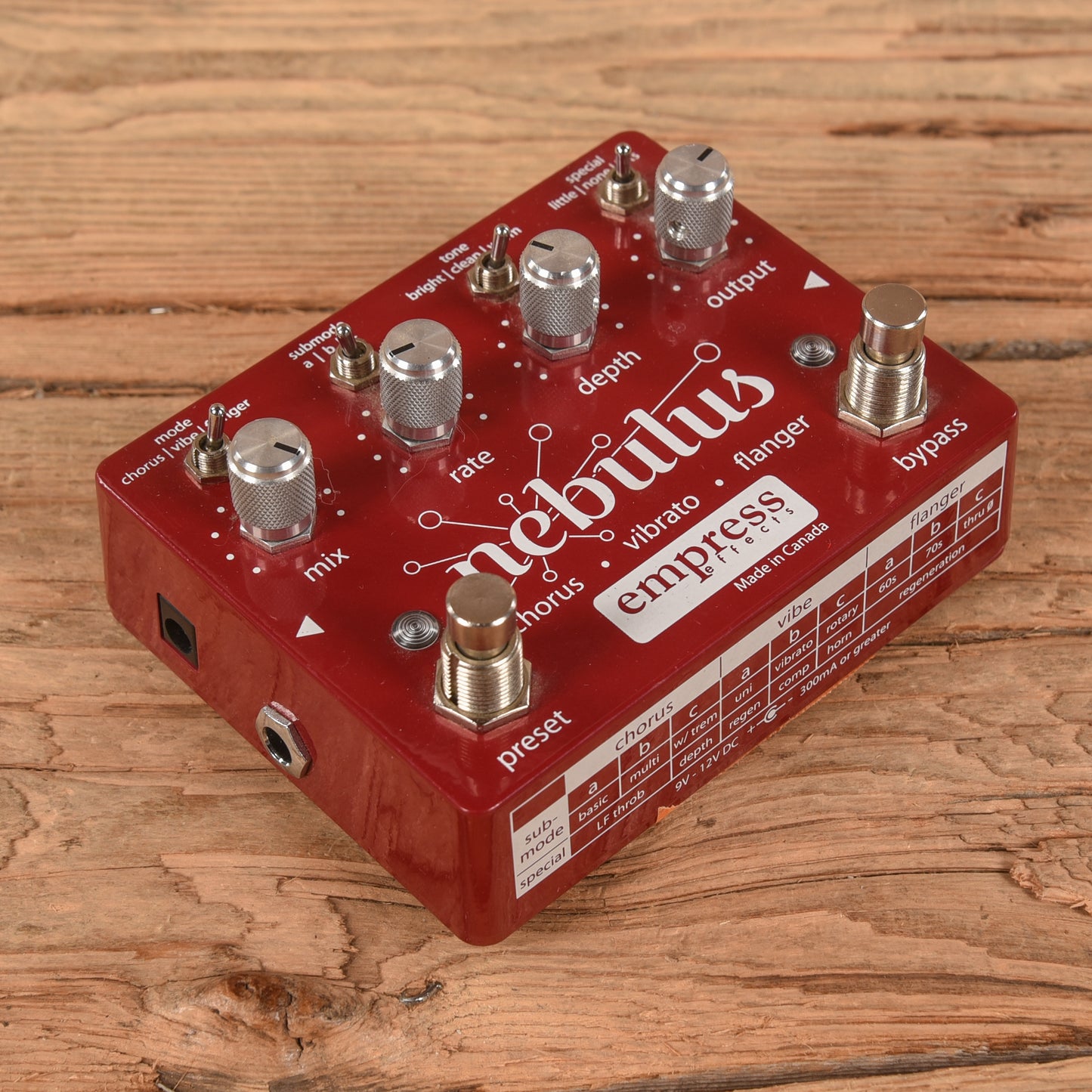 Empress Nebulus Effect Pedals
