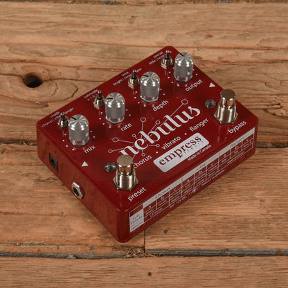 Empress Nebulus Chorus Flanger Effects and Pedals / Chorus and Vibrato