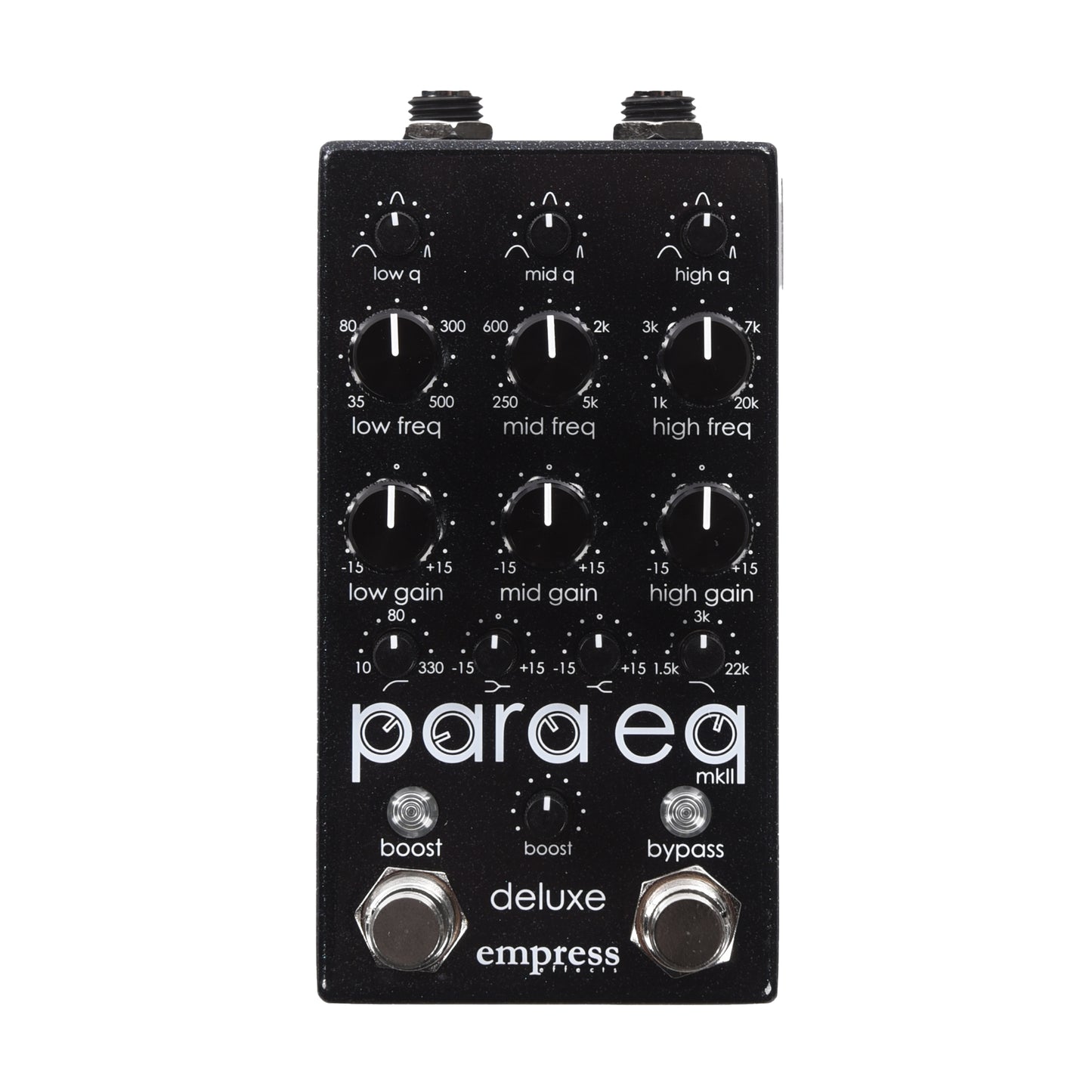 Empress Limited Edition ParaEQ MKII Deluxe EQ Pedal Black Effects and Pedals / EQ