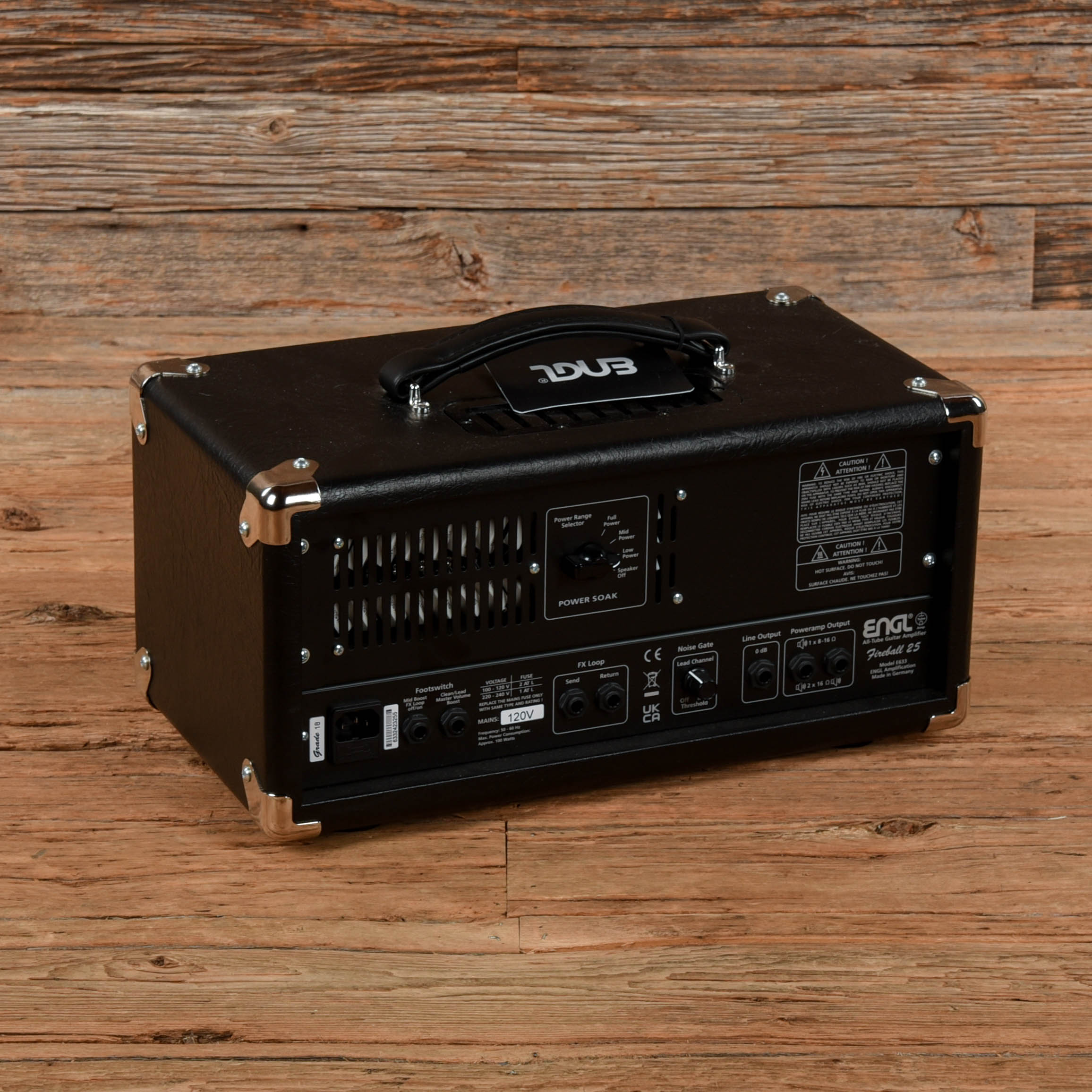 ENGL E633 Fireball 25 KT77 LTD 25-Watt Guitar Head Amps / Guitar Amps / Guitar Cabinets