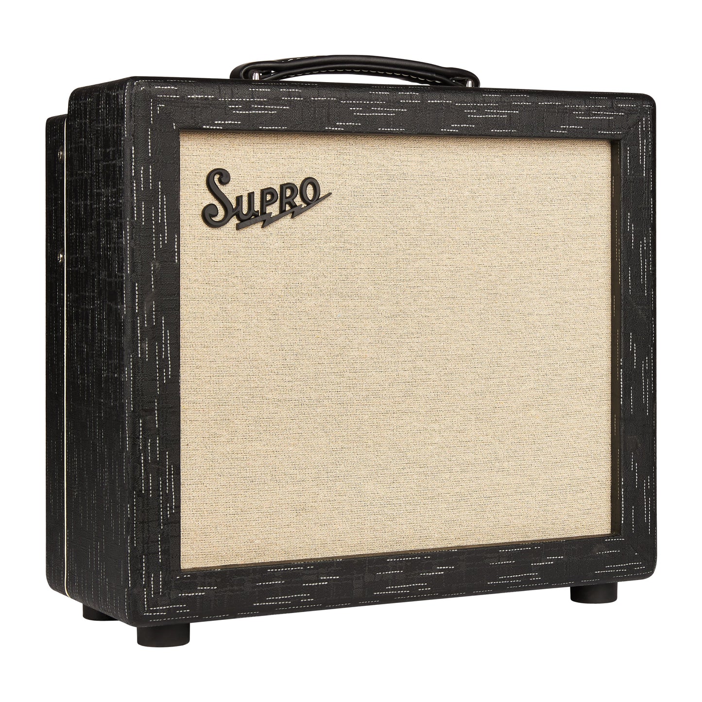 Supro Amulet 110 15W 1x10 Guitar Combo Amp Black Scandia