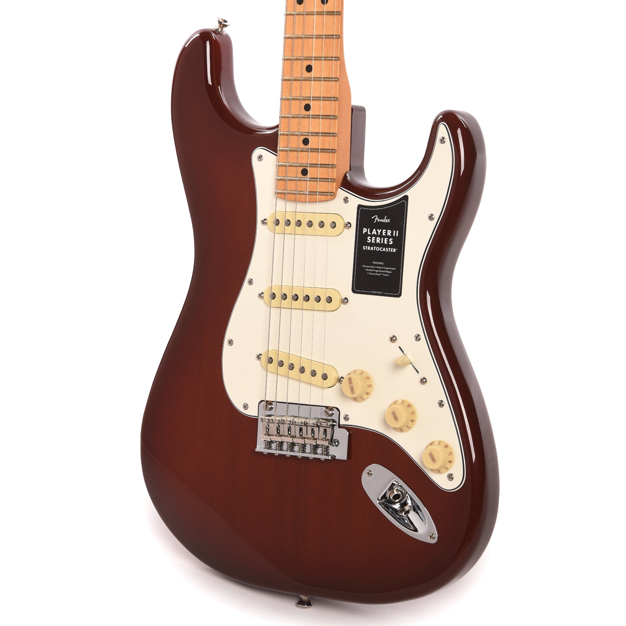 Fender Player II Stratocaster Transparent Mocha Burst