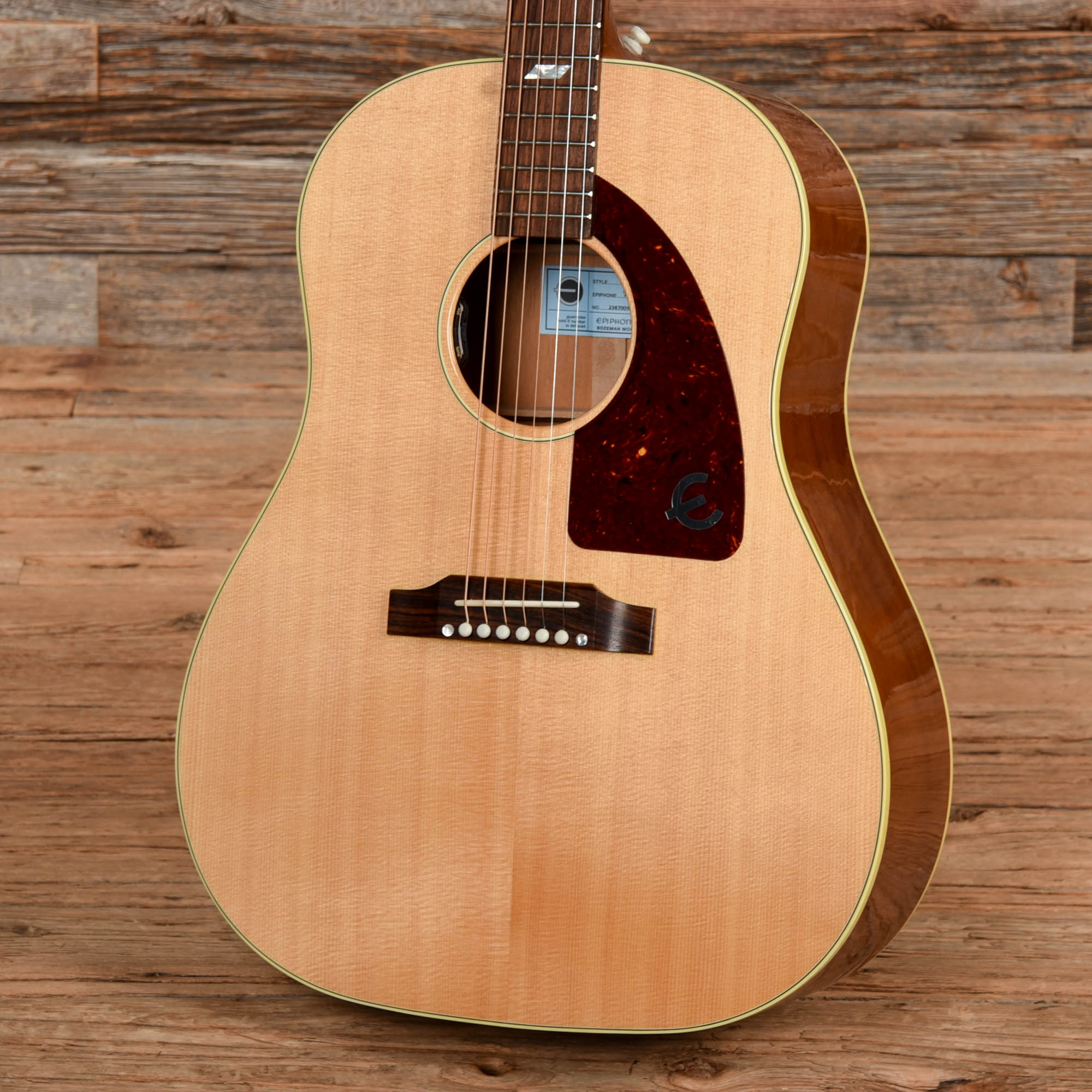 Epiphone USA FT-79 Texan Natural 2020 Acoustic Guitars / Built-in Electronics