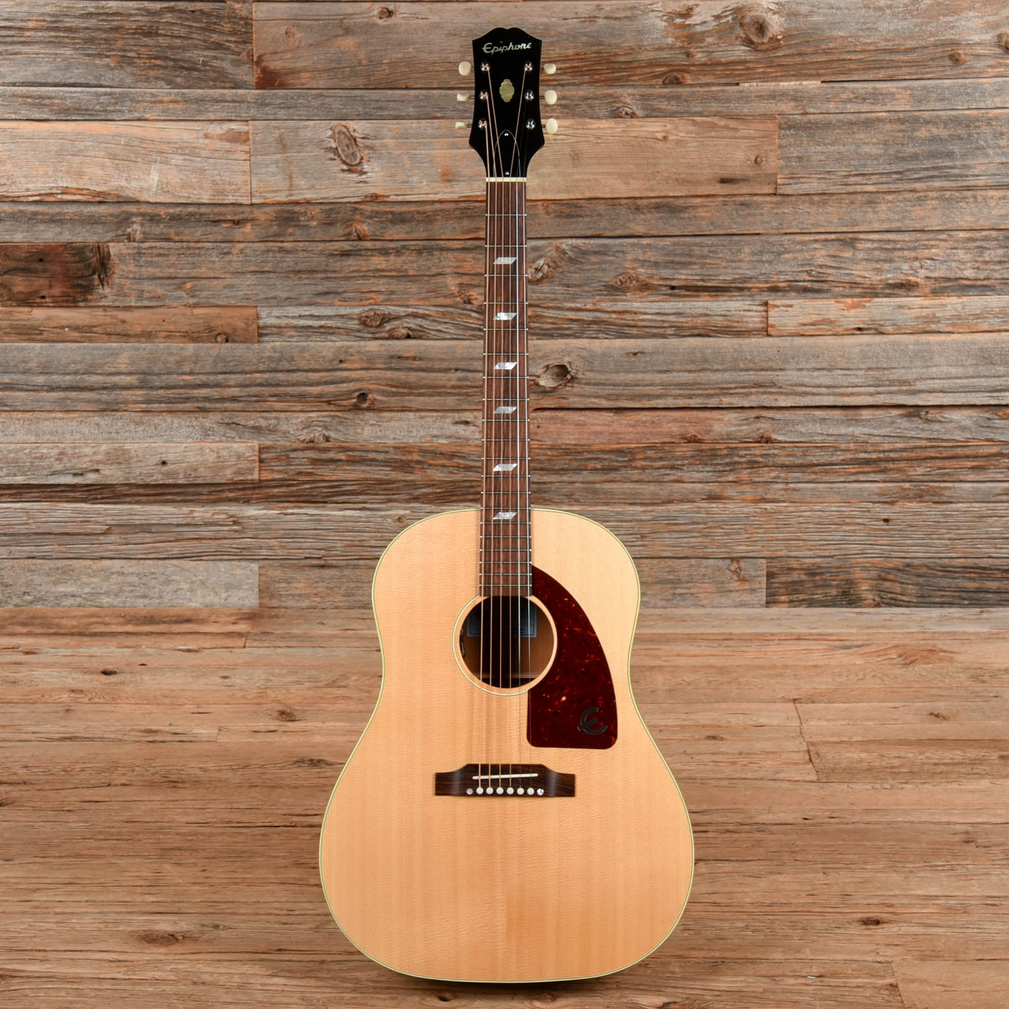 Epiphone USA FT-79 Texan Natural 2020 Acoustic Guitars / Built-in Electronics