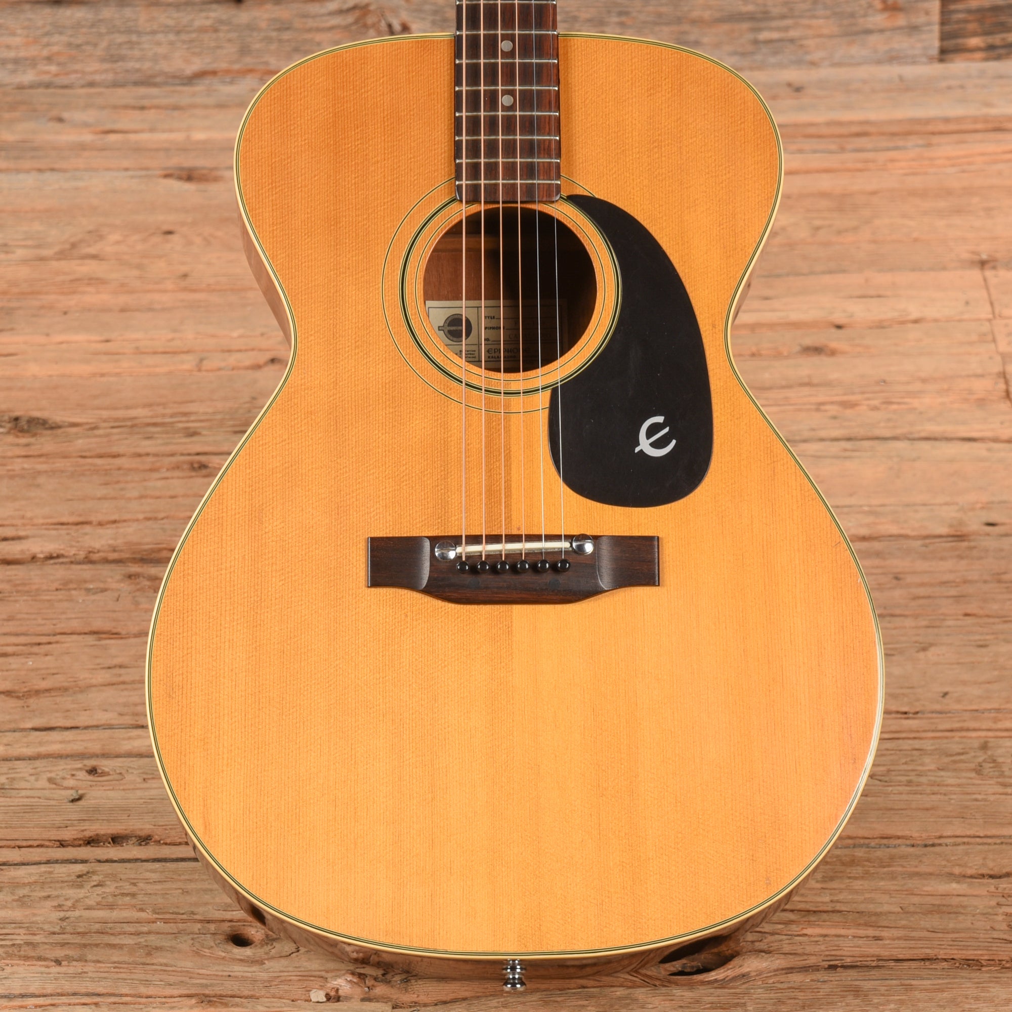 Epiphone FT-130 Caballero Natural 1970s Acoustic Guitars / Concert