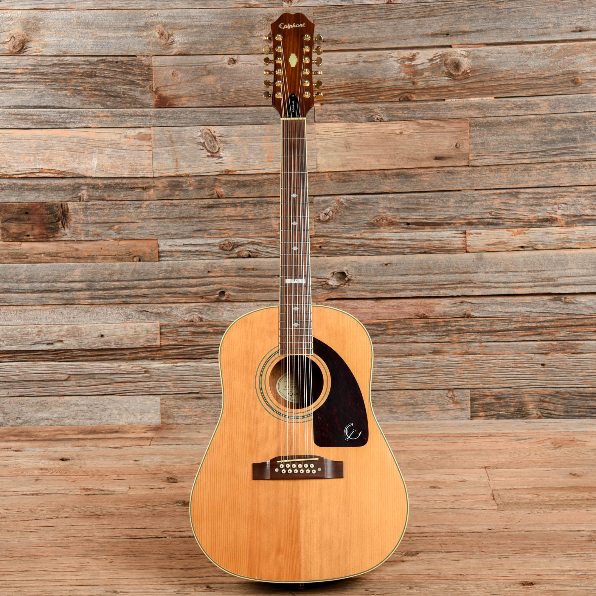 Epiphone AJ-18S 12-String Natural – Chicago Music Exchange