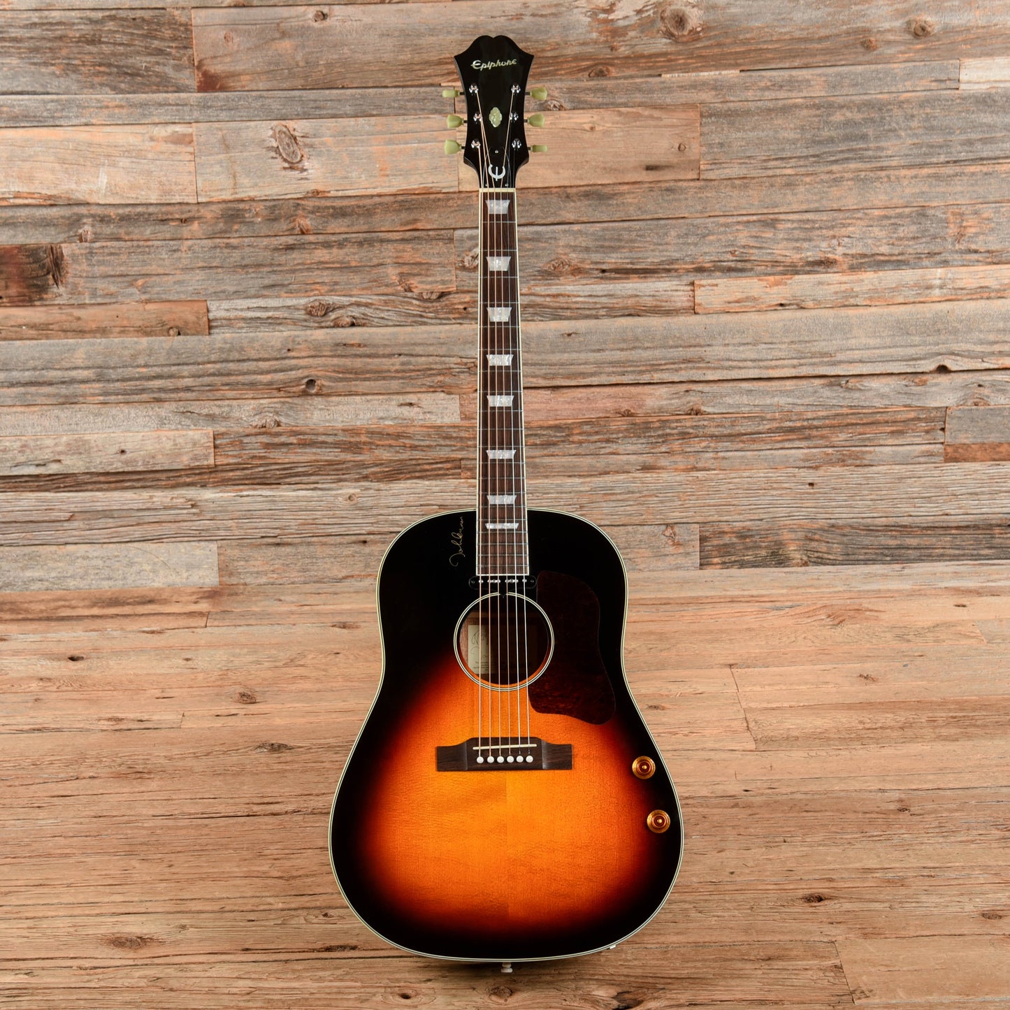 Epiphone EJ-160E John Lennon Sunburst 2002 Acoustic Guitars / Dreadnought