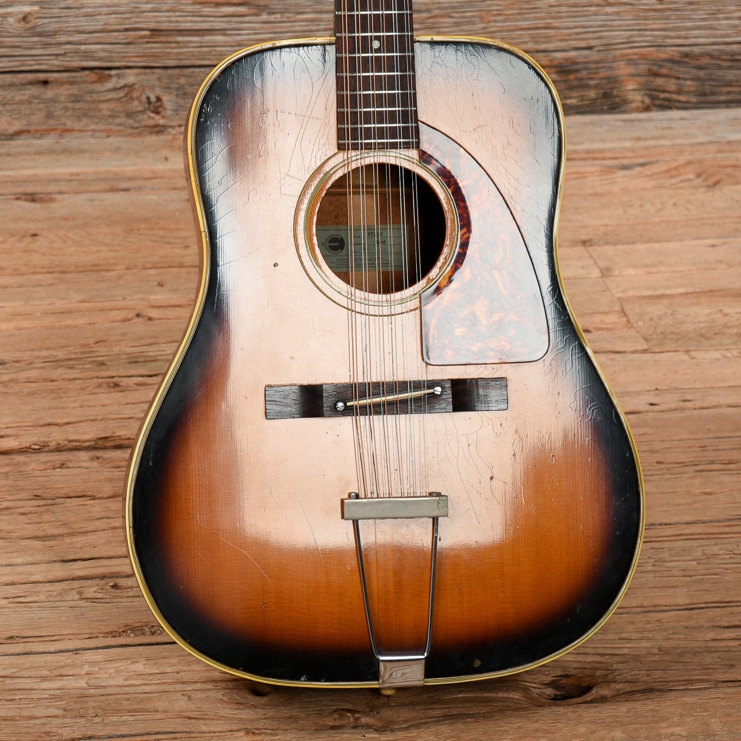 Epiphone FT-112 Bard Natural 1960s Acoustic Guitars / Dreadnought