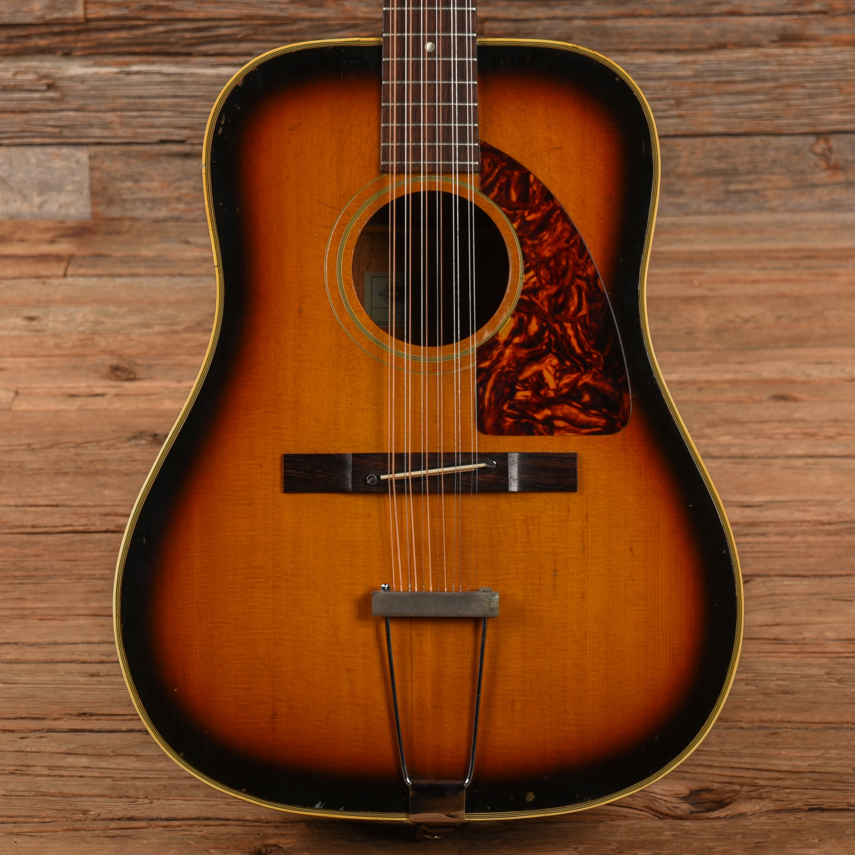 Epiphone FT-112 Bard Sunburst 1968 Acoustic Guitars / Dreadnought