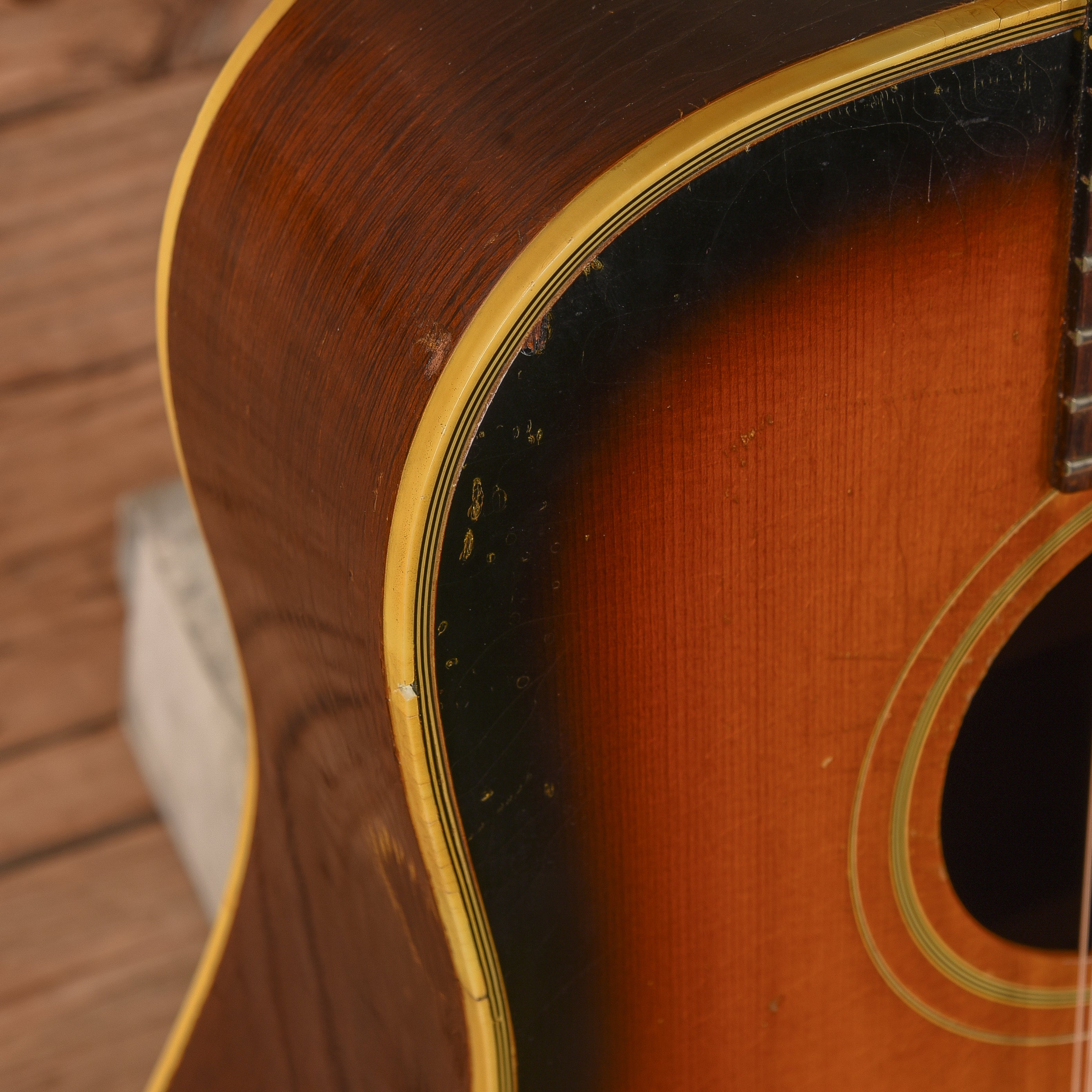 Epiphone FT-112 Bard Sunburst 1968 Acoustic Guitars / Dreadnought