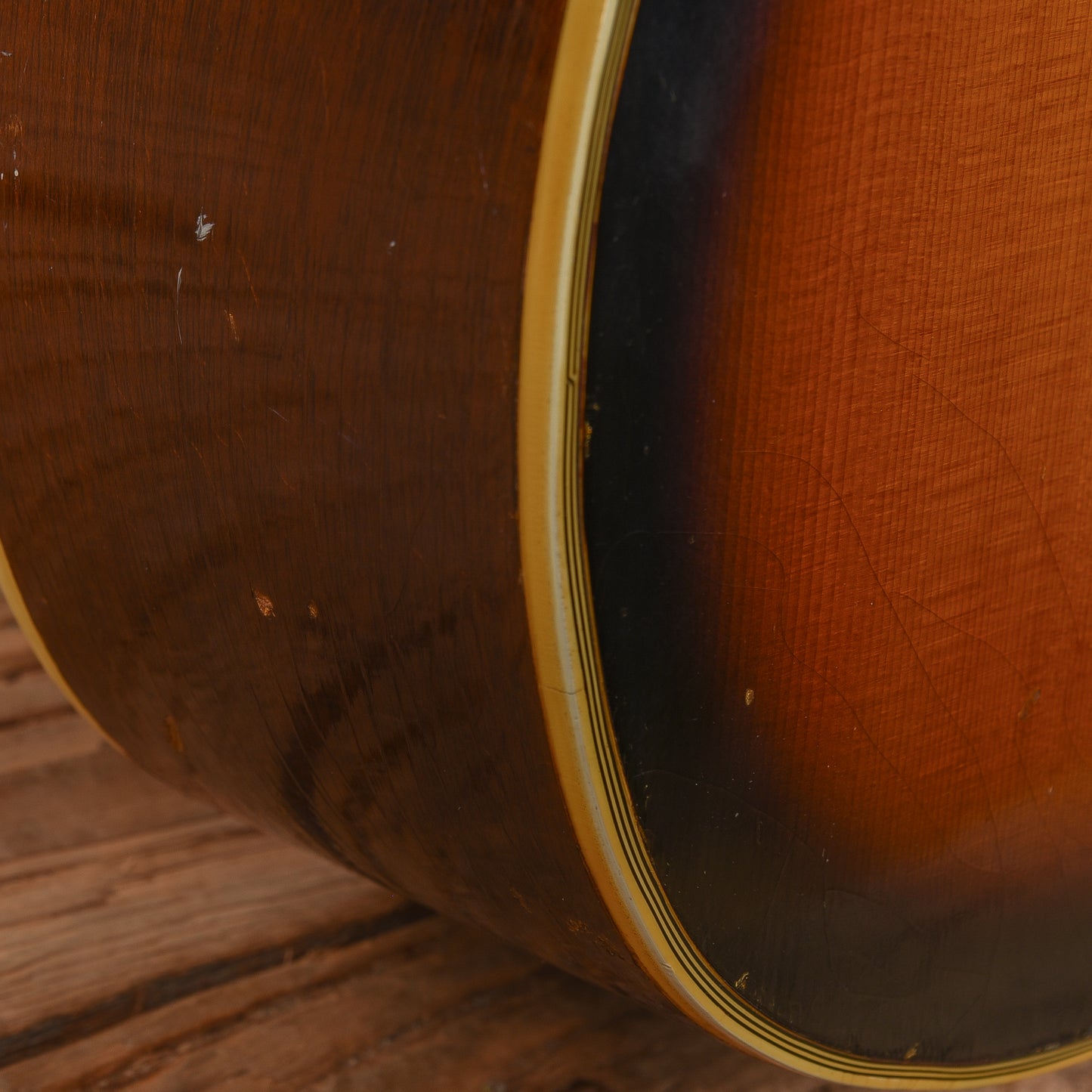 Epiphone FT-112 Bard Sunburst 1968 Acoustic Guitars / Dreadnought