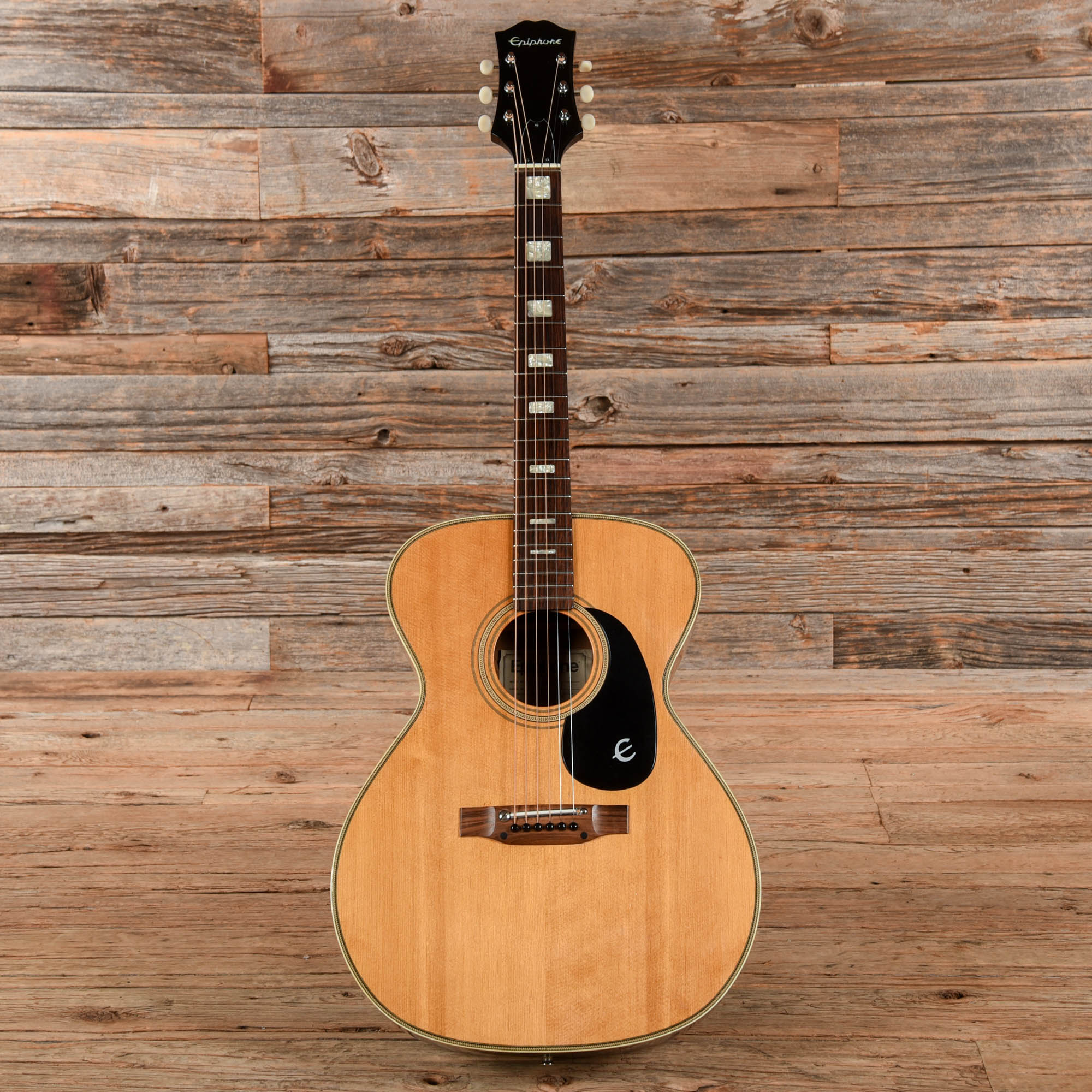 Epiphone FT-133 DeLuxe Natural 1970s Acoustic Guitars / Dreadnought