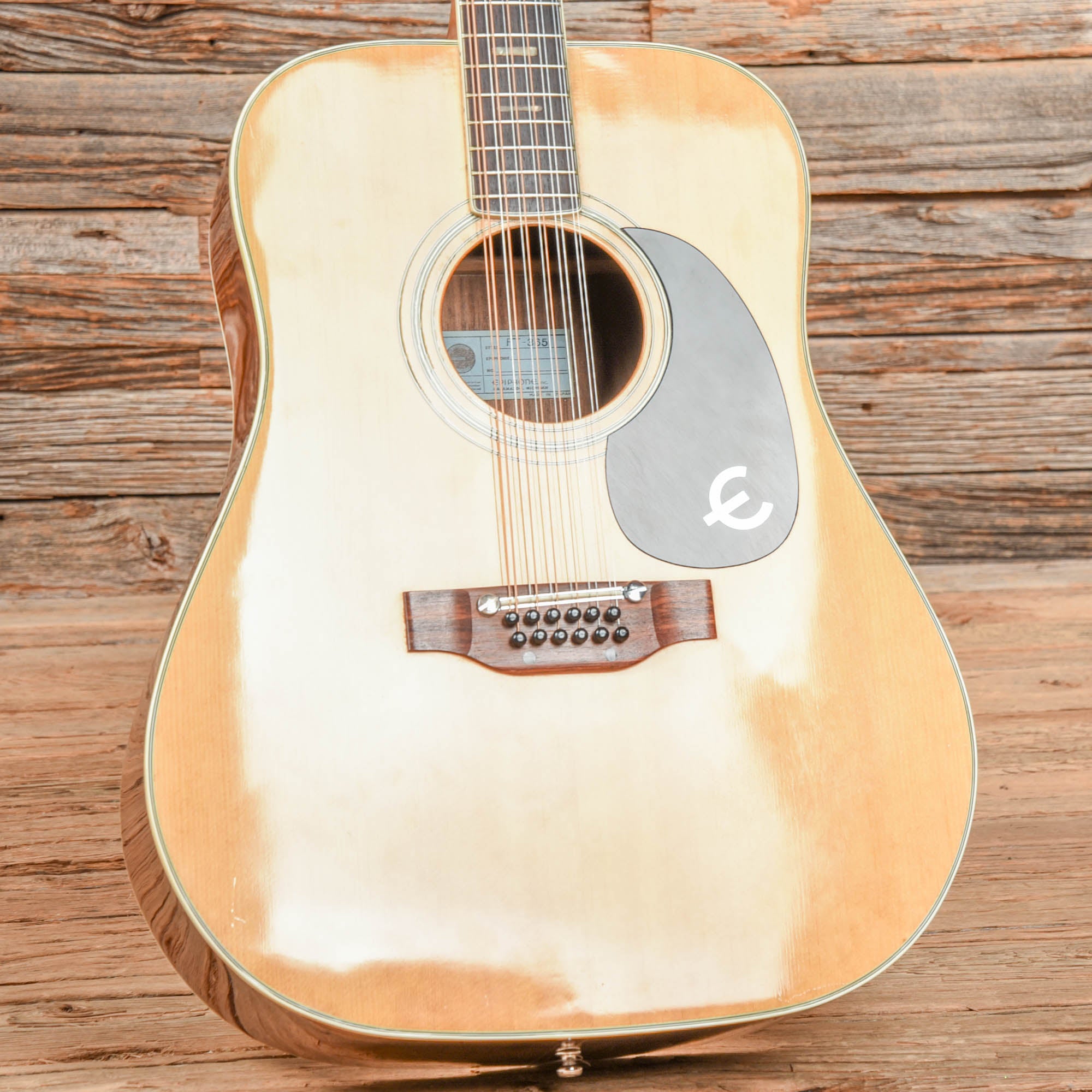 Epiphone FT-365 12-String Natural 1975 Acoustic Guitars / Dreadnought