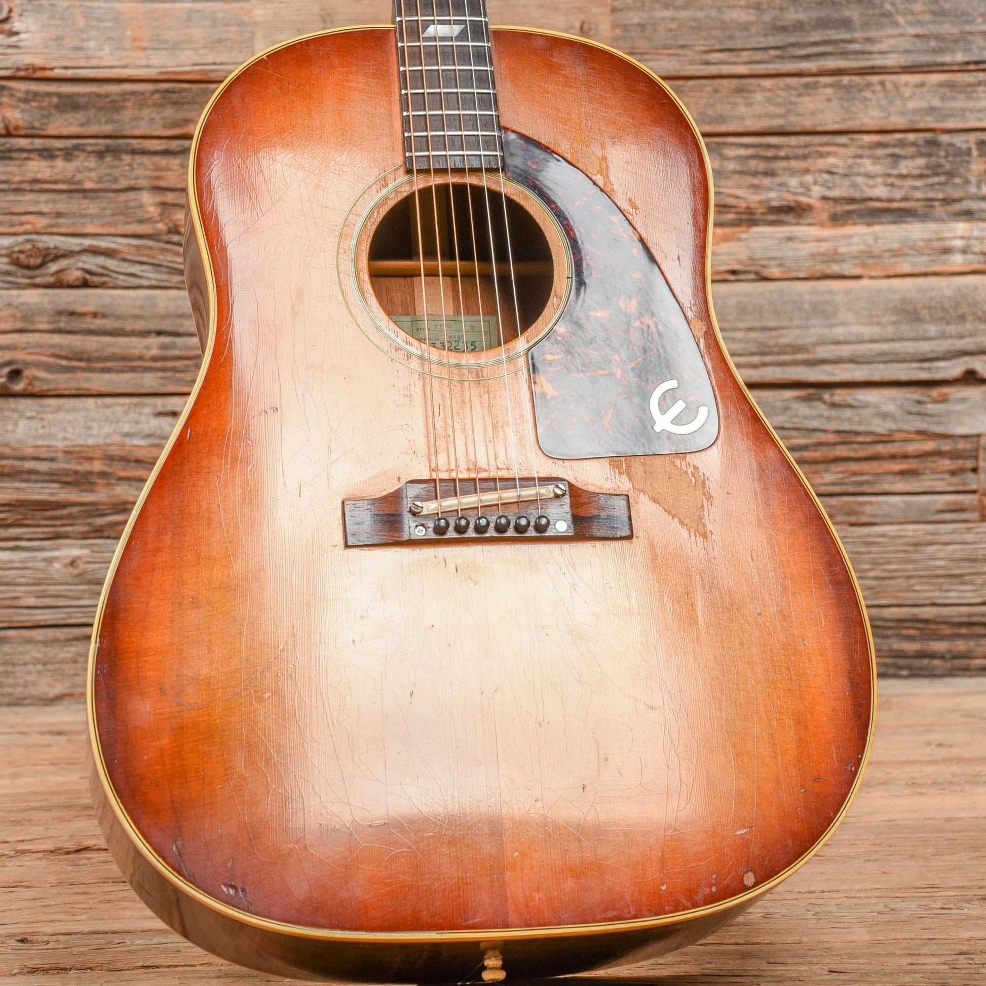 Epiphone FT-79 Texan Sunburst 1965 Acoustic Guitars / Dreadnought