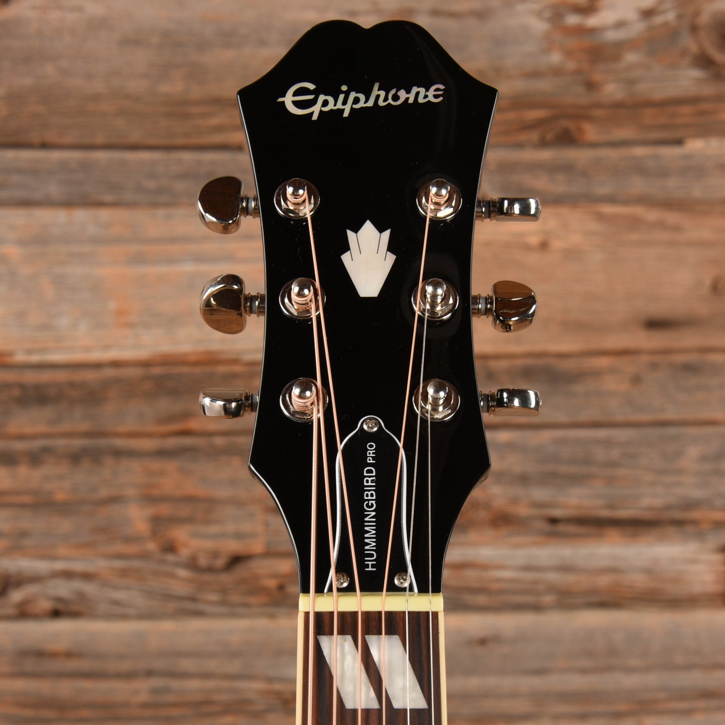 Epiphone Hummingbird Pro Ebony 2019 Acoustic Guitars / Dreadnought