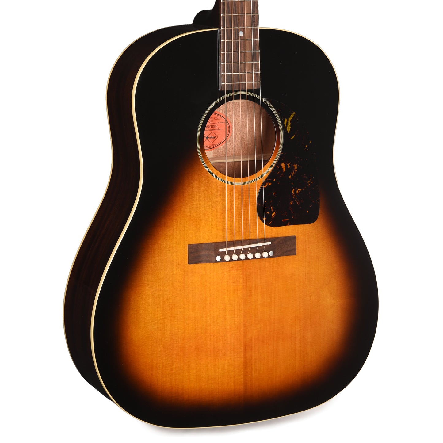 Epiphone Inspired by Gibson Custom 1942 Banner J-45 Reissue Vintage Sunburst Acoustic Guitars / Dreadnought