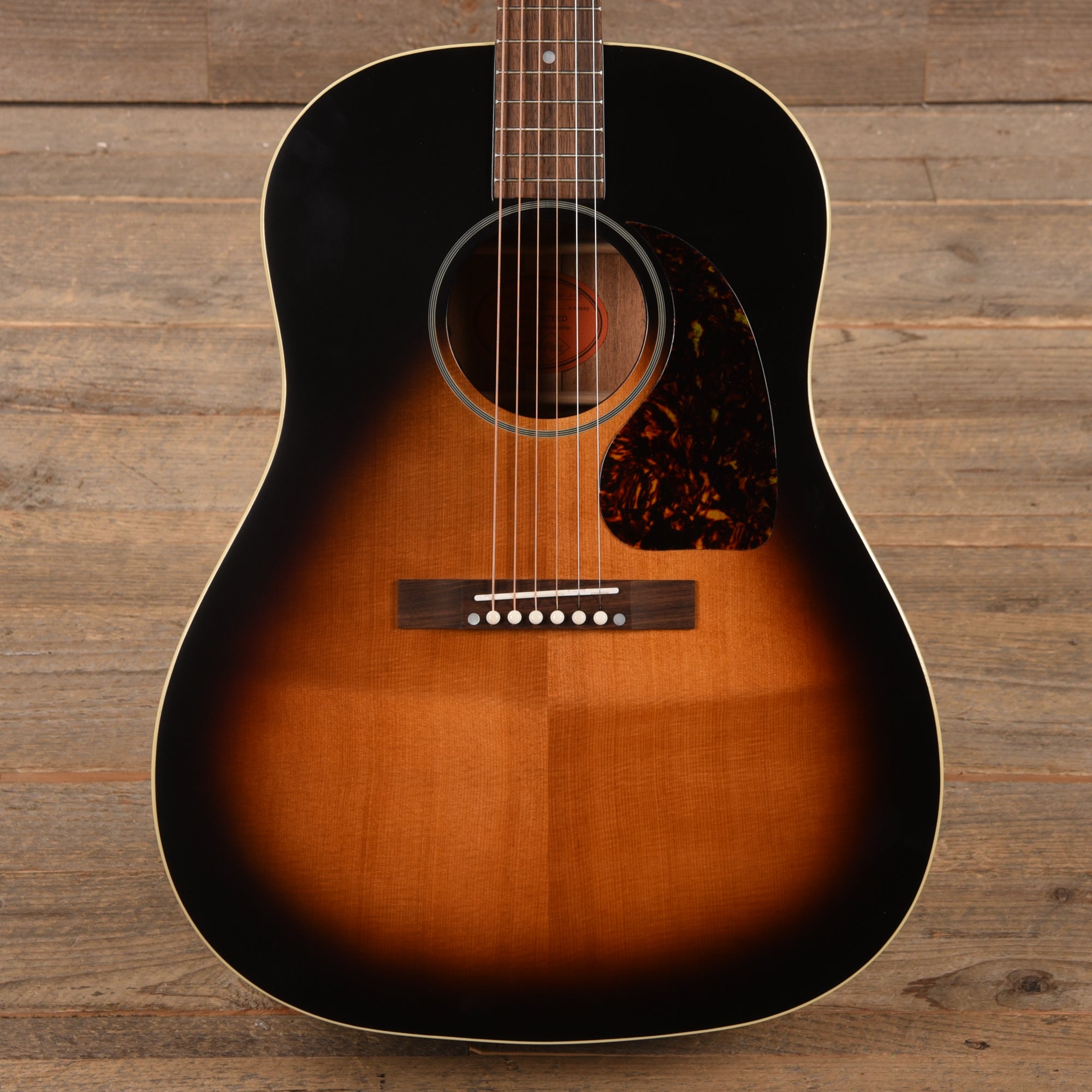 Epiphone Inspired by Gibson Custom 1942 Banner J-45 Vintage Sunburst Acoustic Guitars / Dreadnought