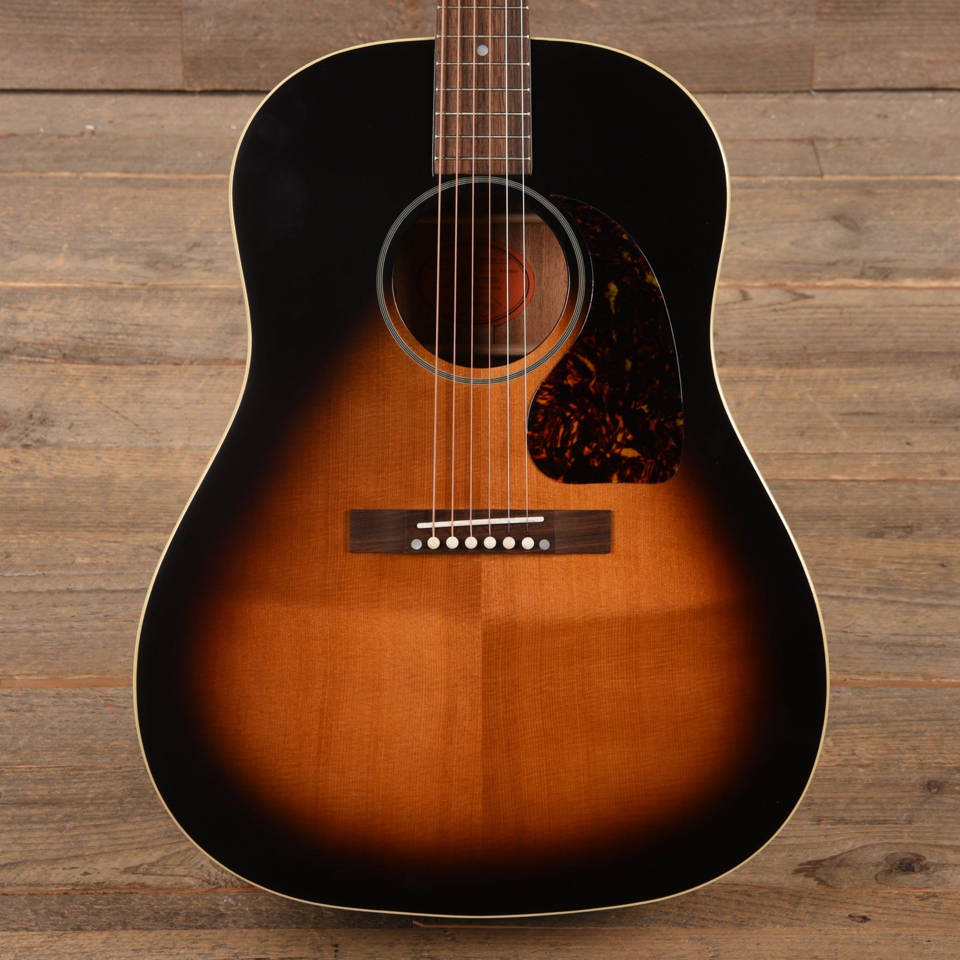 Epiphone Inspired by Gibson Custom 1942 Banner J-45 Vintage Sunburst Acoustic Guitars / Dreadnought