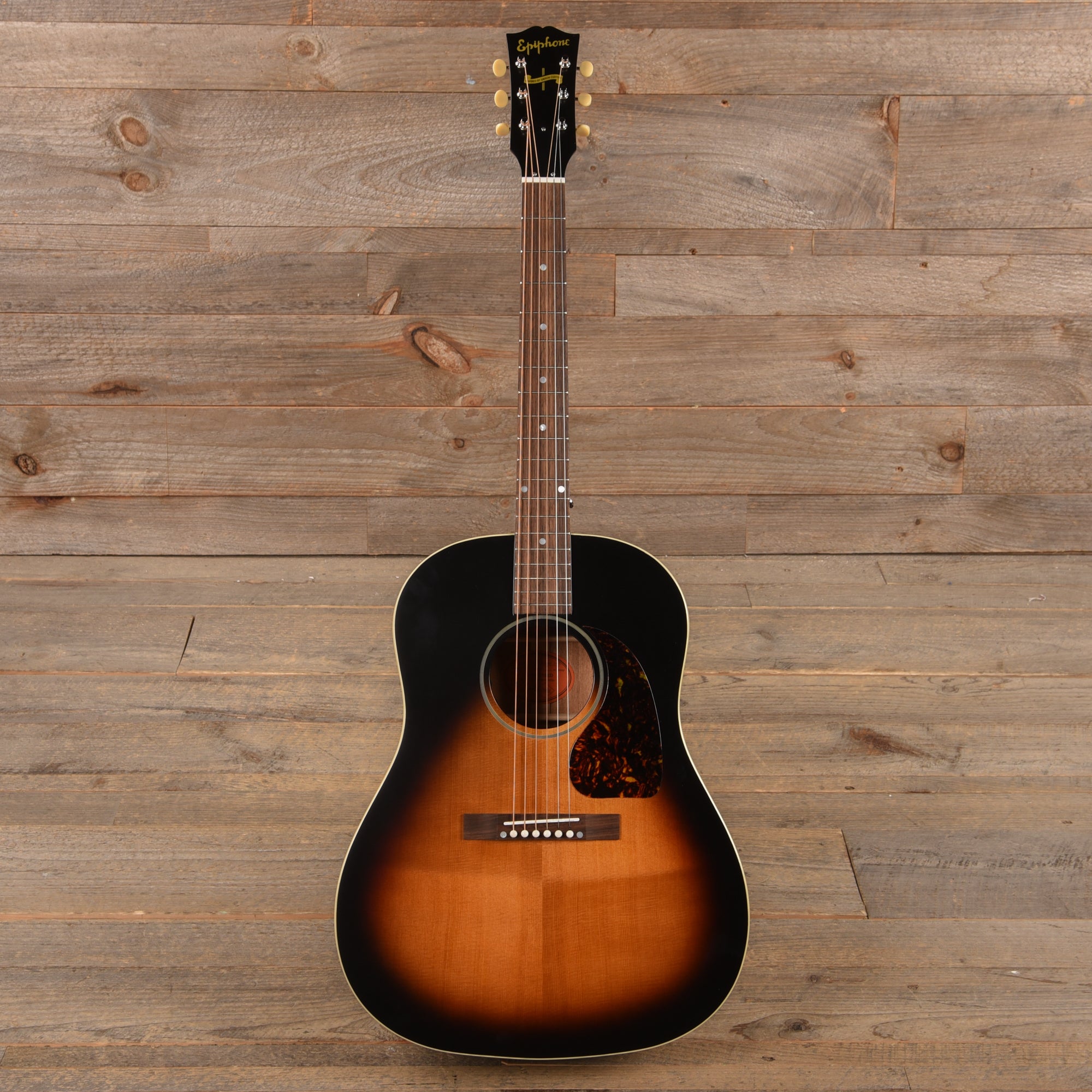 Epiphone Inspired by Gibson Custom 1942 Banner J-45 Vintage Sunburst Acoustic Guitars / Dreadnought