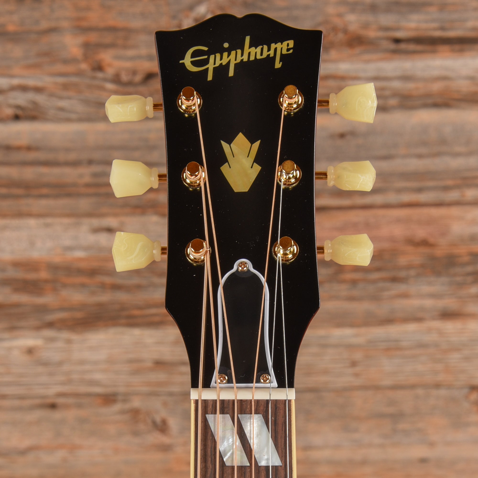 Epiphone Inspired by Gibson Custom 1960 Hummingbird Reissue Heritage Cherry Sunburst Acoustic Guitars / Dreadnought