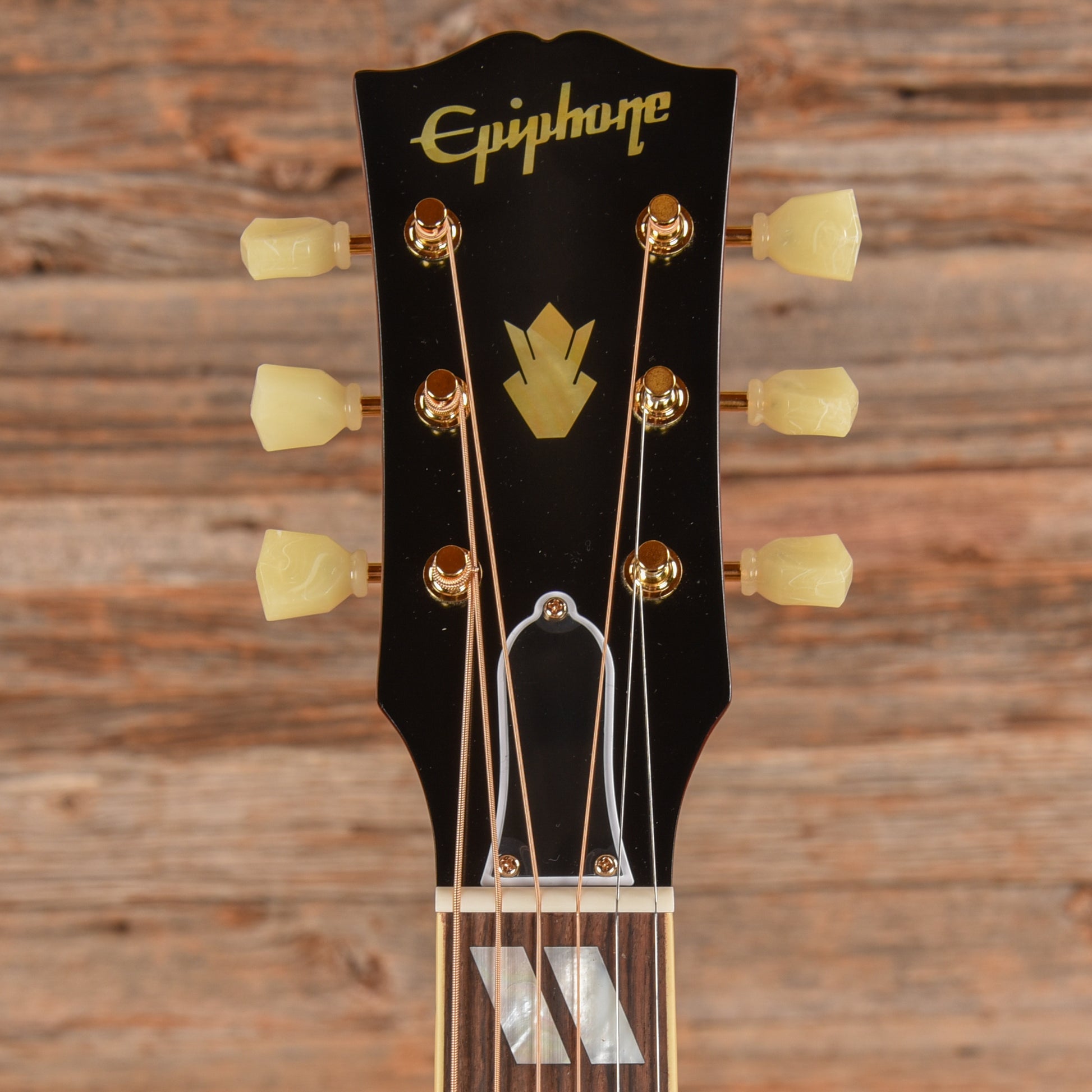 Epiphone Inspired by Gibson Custom 1960 Hummingbird Reissue Heritage Cherry Sunburst Acoustic Guitars / Dreadnought