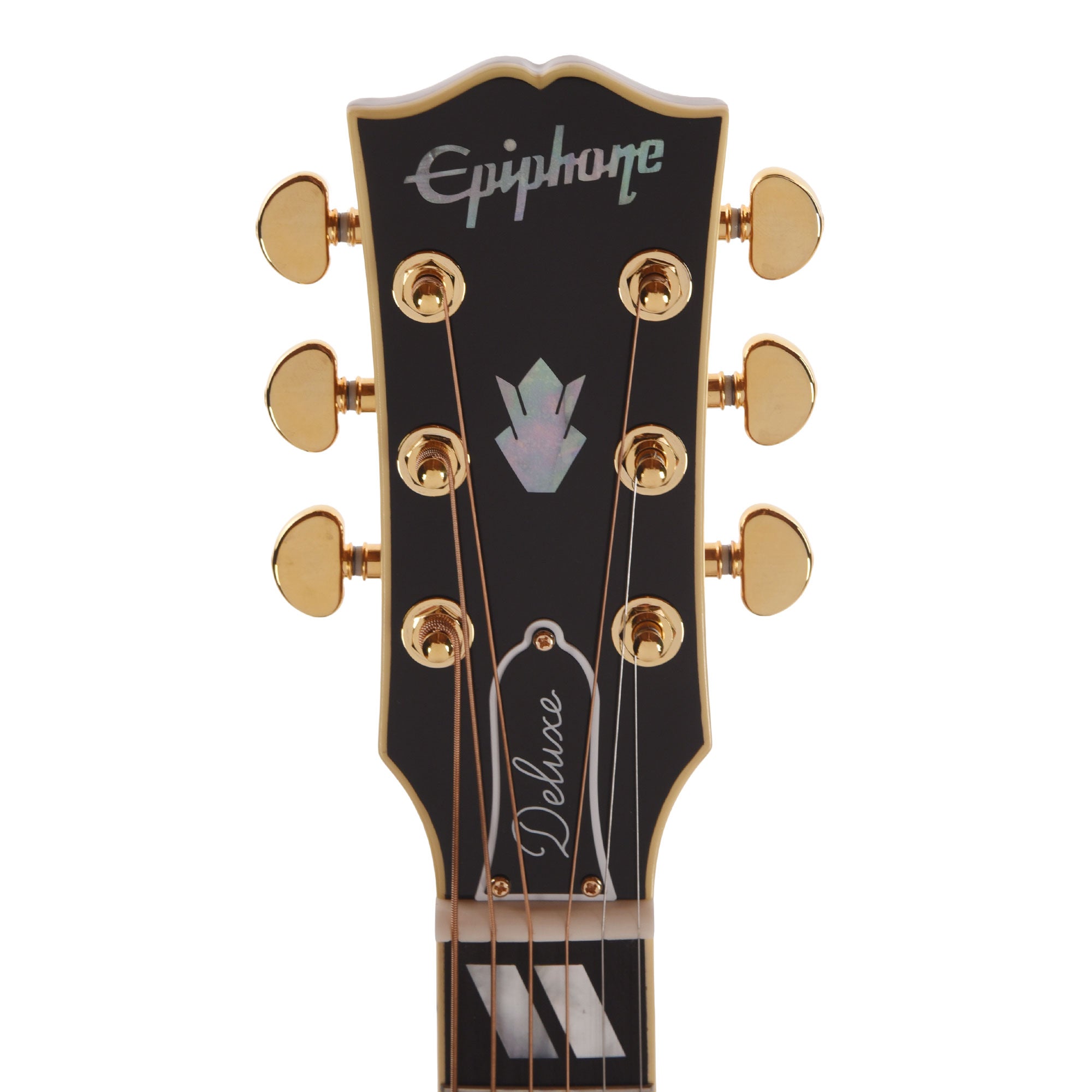 Epiphone Inspired by Gibson Custom Hummingbird Deluxe EC Natural Acoustic Guitars / Dreadnought