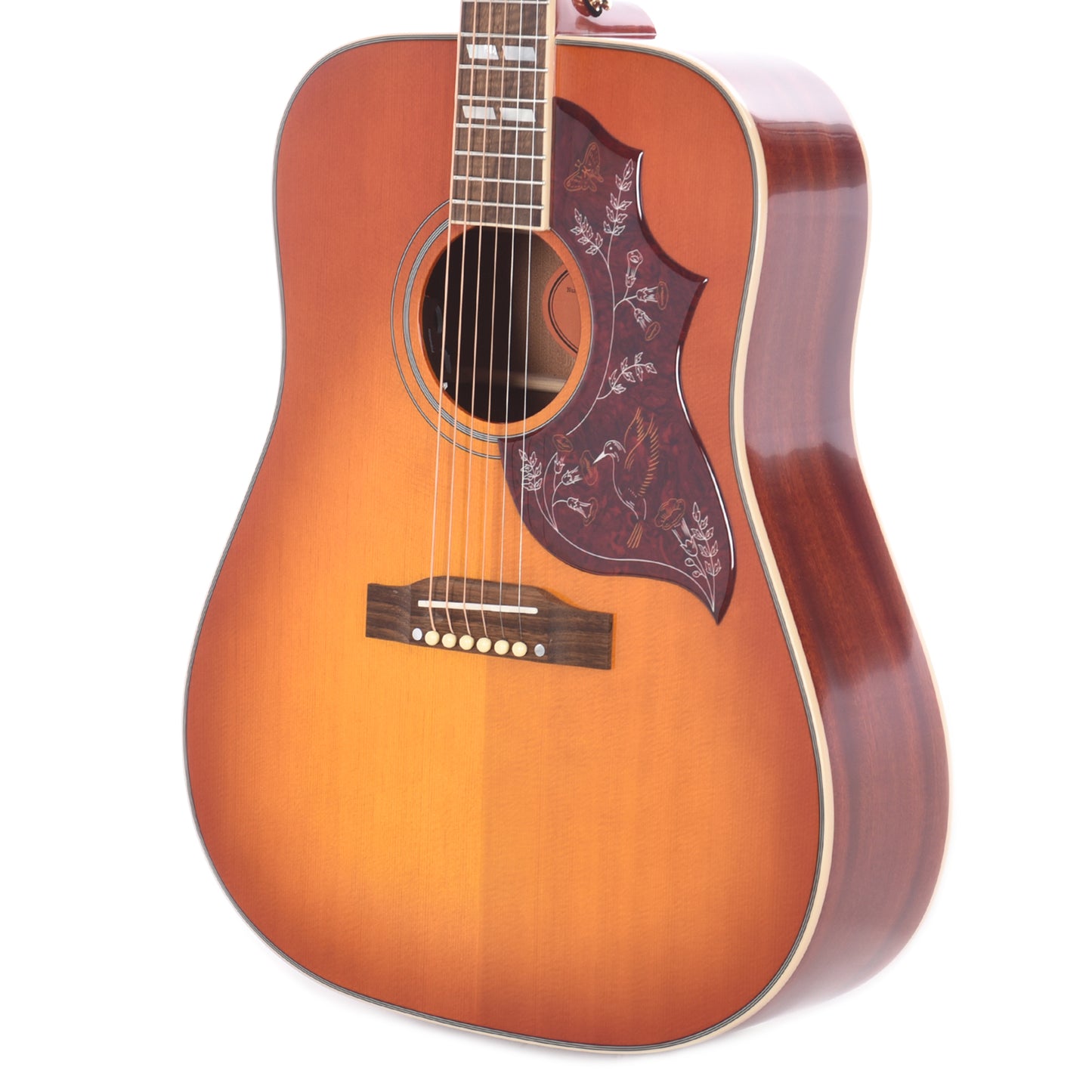 Epiphone Inspired by Gibson Hummingbird Aged Cherry Sunburst Gloss w/Fishman Sonicore Acoustic Guitars / Dreadnought