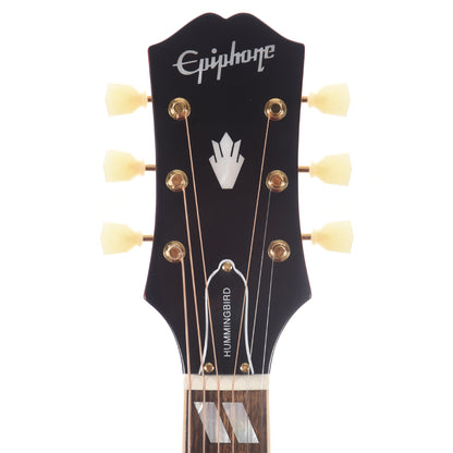 Epiphone Inspired by Gibson Hummingbird Aged Cherry Sunburst Gloss w/Fishman Sonicore Acoustic Guitars / Dreadnought