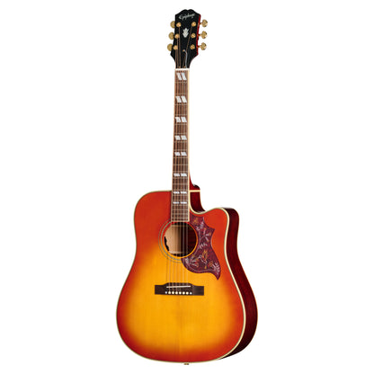 Epiphone Inspired by Gibson Original Hummingbird Standard EC Cherry Sunburst Acoustic Guitars / Dreadnought