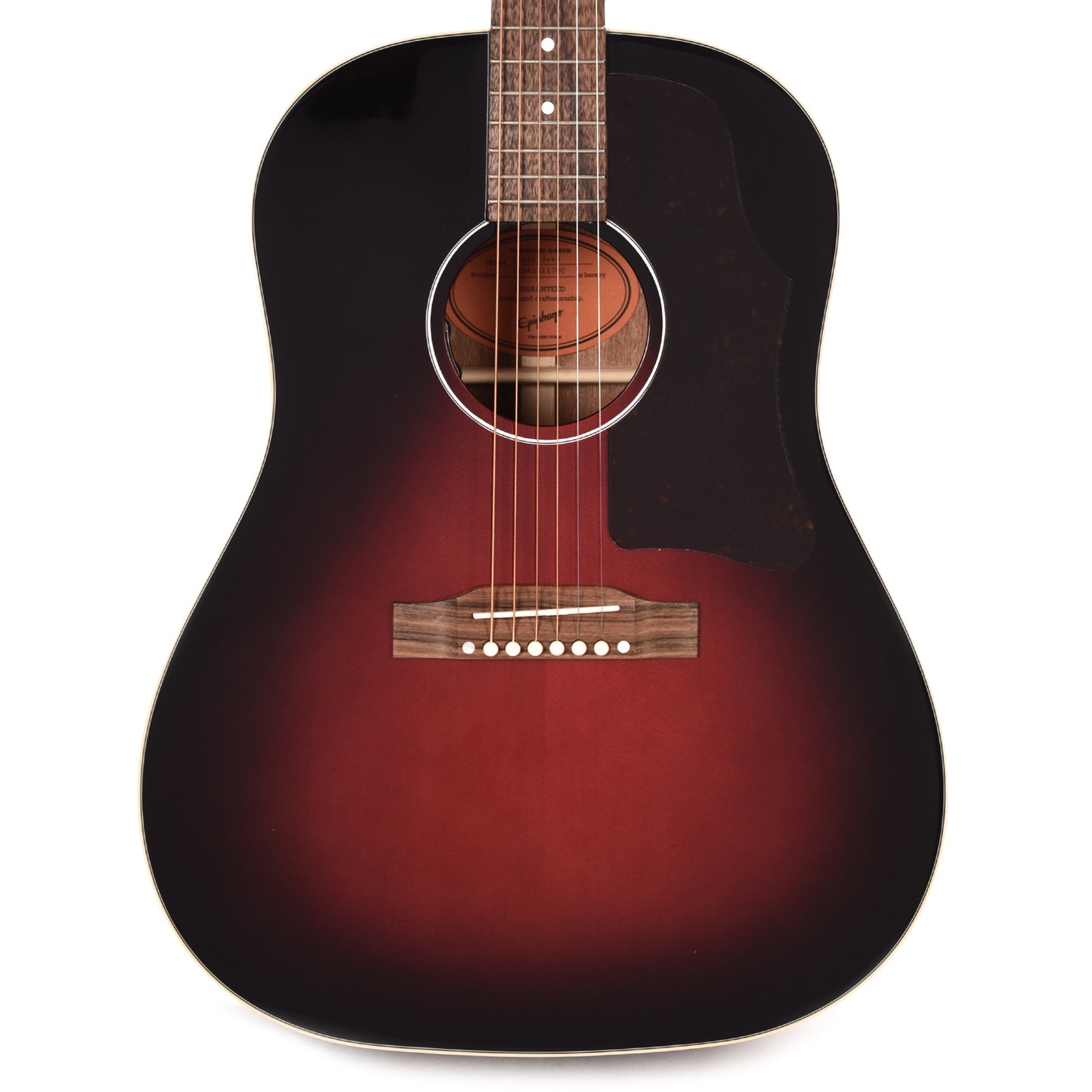Epiphone Inspired by Gibson Slash J-45 Vermillion Burst Acoustic Guitars / Dreadnought