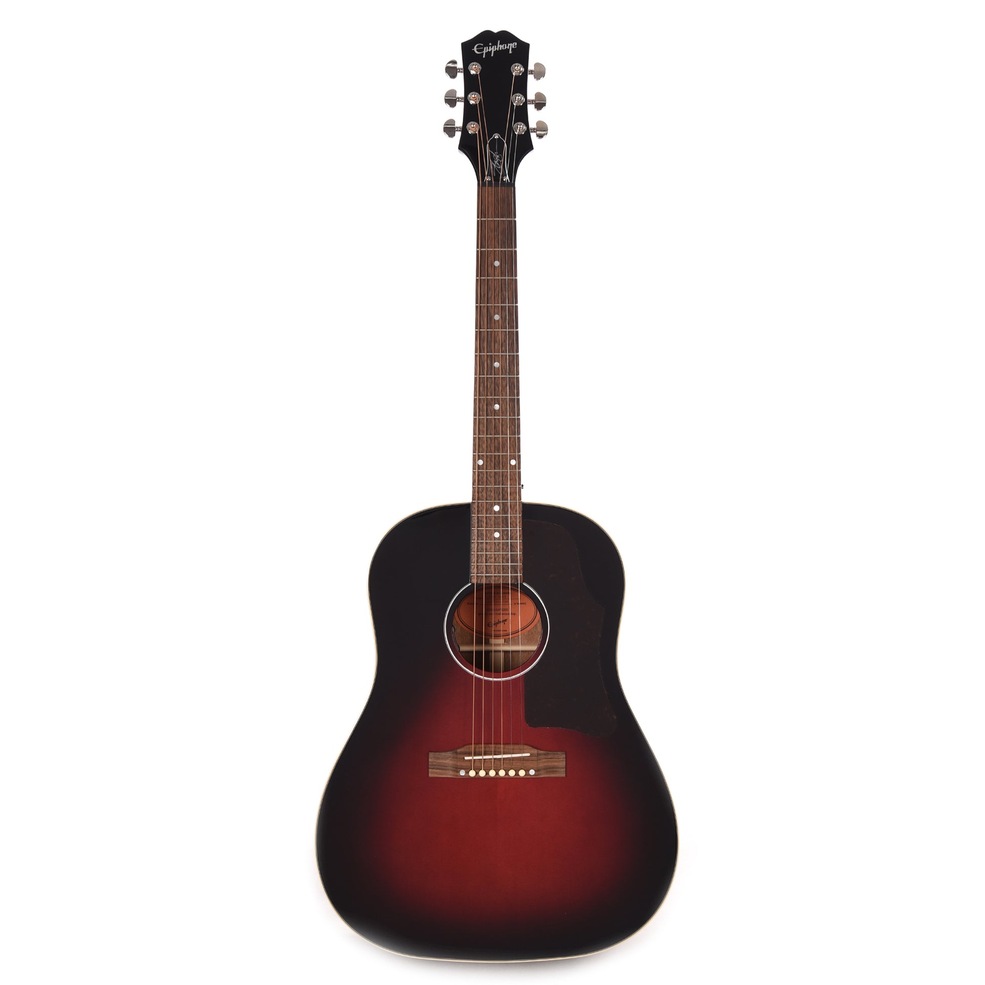 Epiphone Inspired by Gibson Slash J-45 Vermillion Burst Acoustic Guitars / Dreadnought