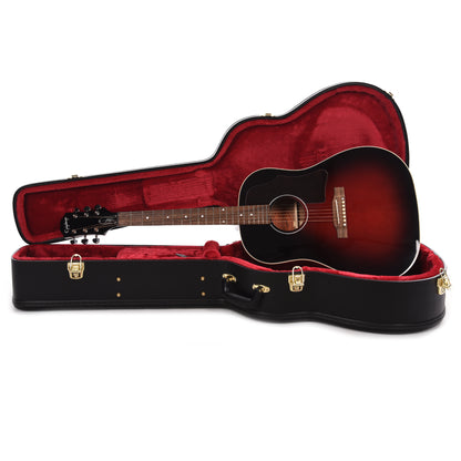 Epiphone Inspired by Gibson Slash J-45 Vermillion Burst Acoustic Guitars / Dreadnought