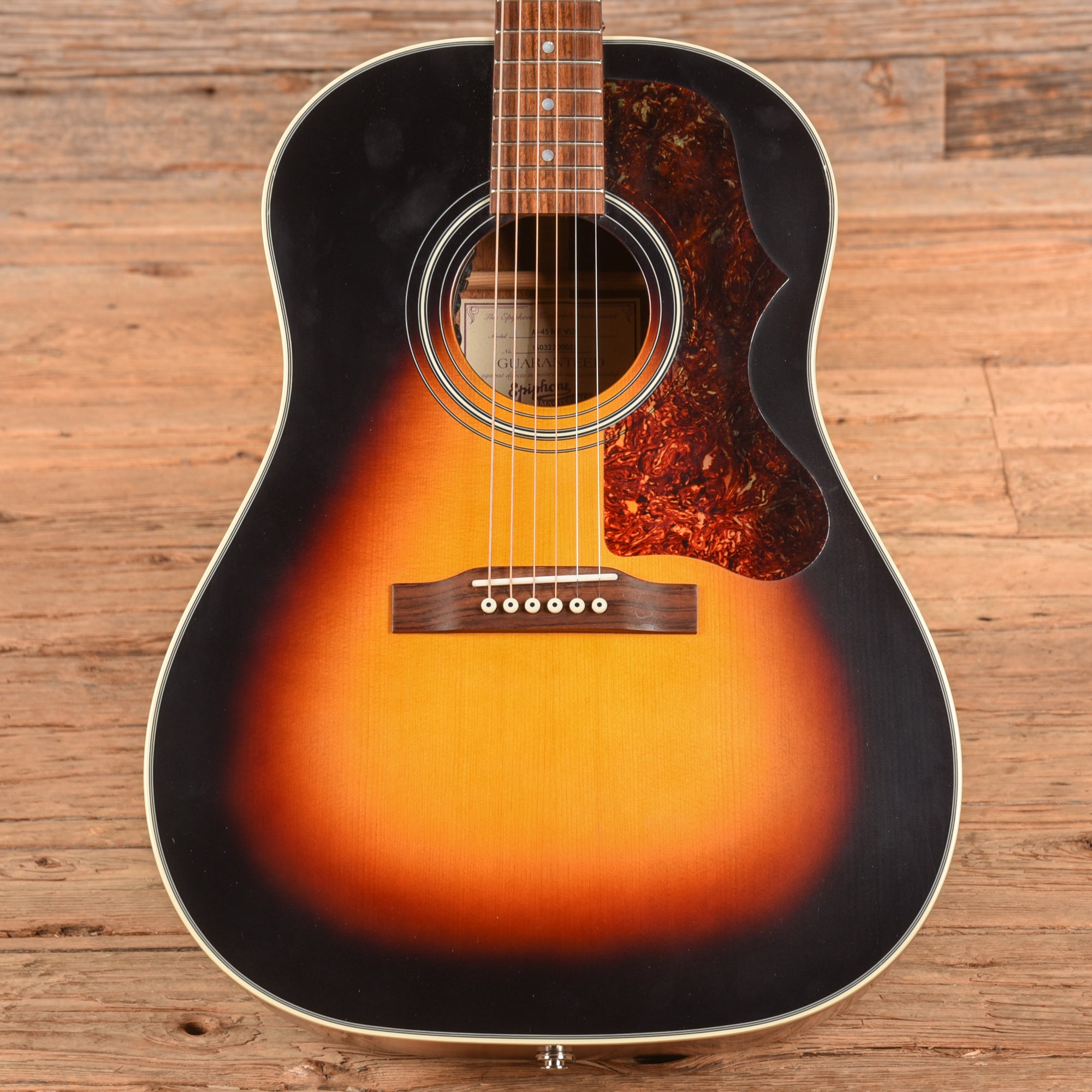 Epiphone Masterbilt AJ-45ME Sunburst 2016 Acoustic Guitars / Dreadnought