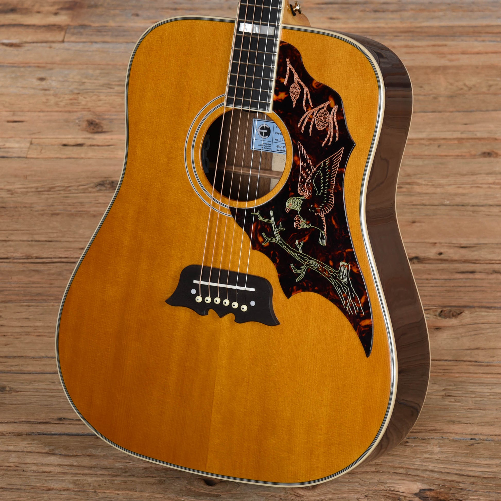 Epiphone Masterbilt FT120 Excellente Natural 2022 Acoustic Guitars / Dreadnought