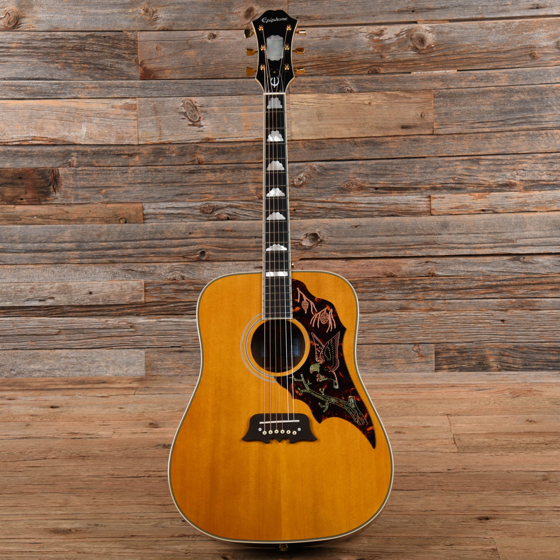 Epiphone Masterbilt FT120 Excellente Natural 2022 Acoustic Guitars / Dreadnought