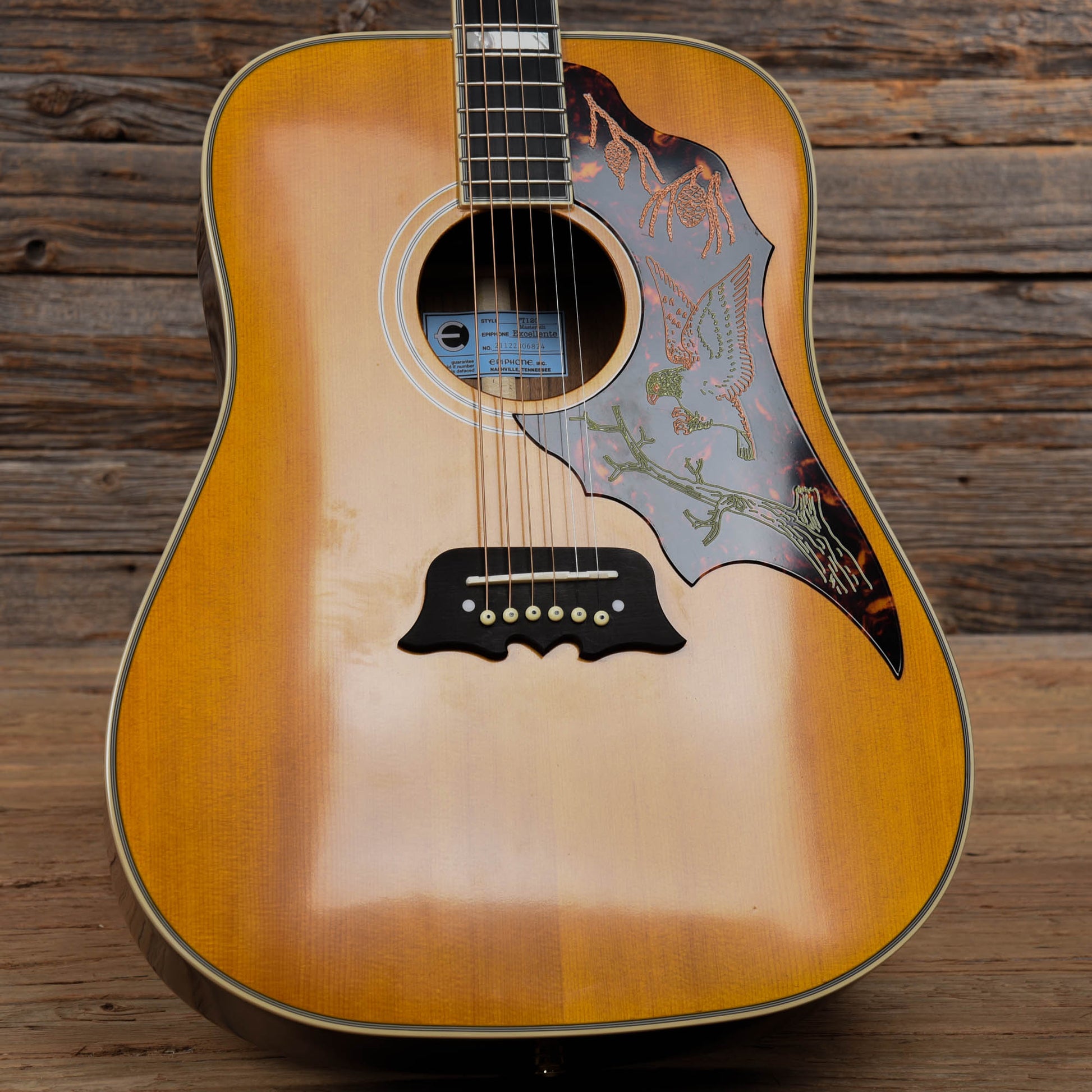 Epiphone Masterbilt FT120 Excellente Natural 2022 Acoustic Guitars / Dreadnought