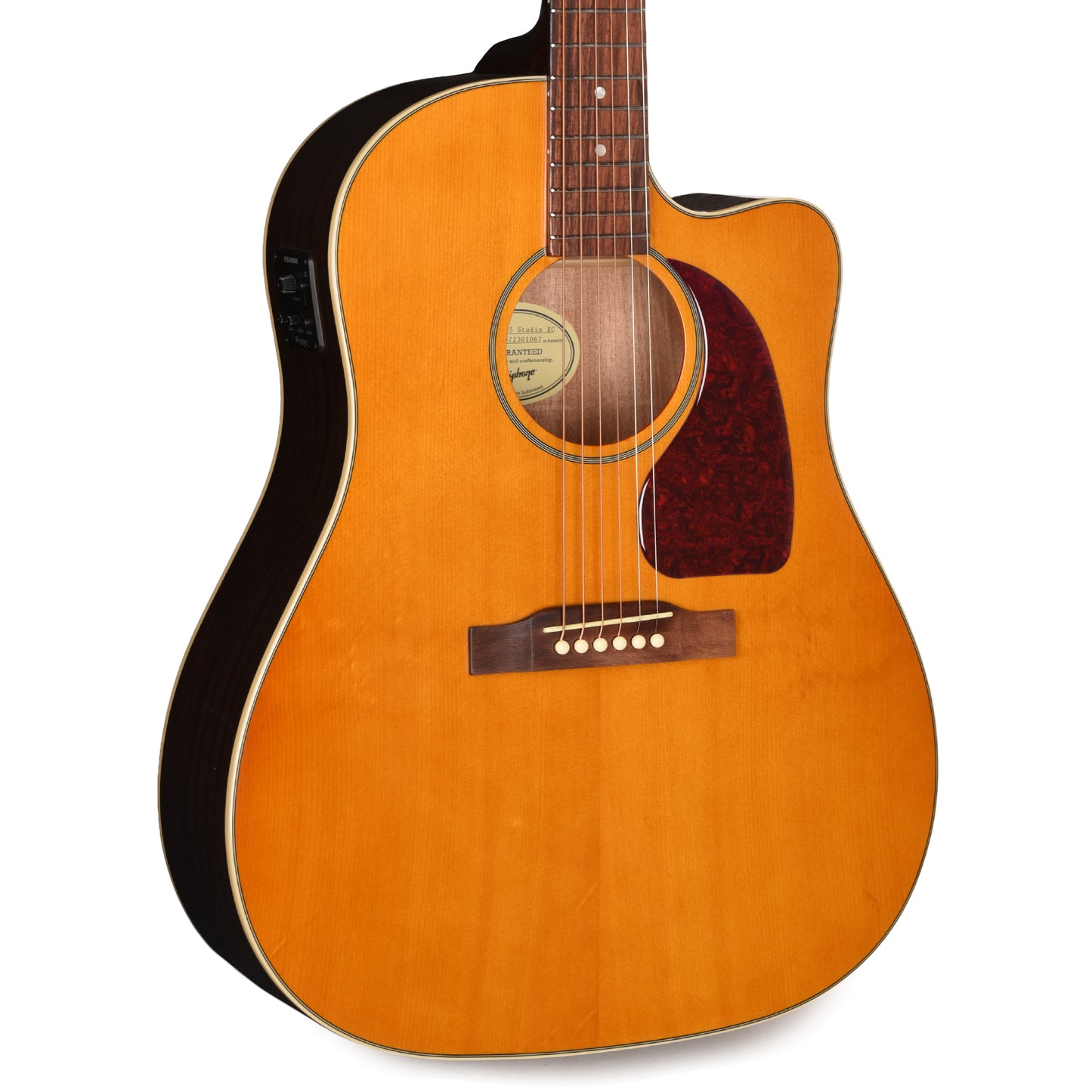 Epiphone Modern J-45 Studio EC Natural Acoustic Guitars / Dreadnought