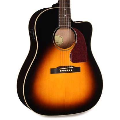 Epiphone Modern J-45 Studio EC Vintage Sunburst Acoustic Guitars / Dreadnought