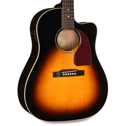 Epiphone Modern J-45 Studio EC Vintage Sunburst Acoustic Guitars / Dreadnought
