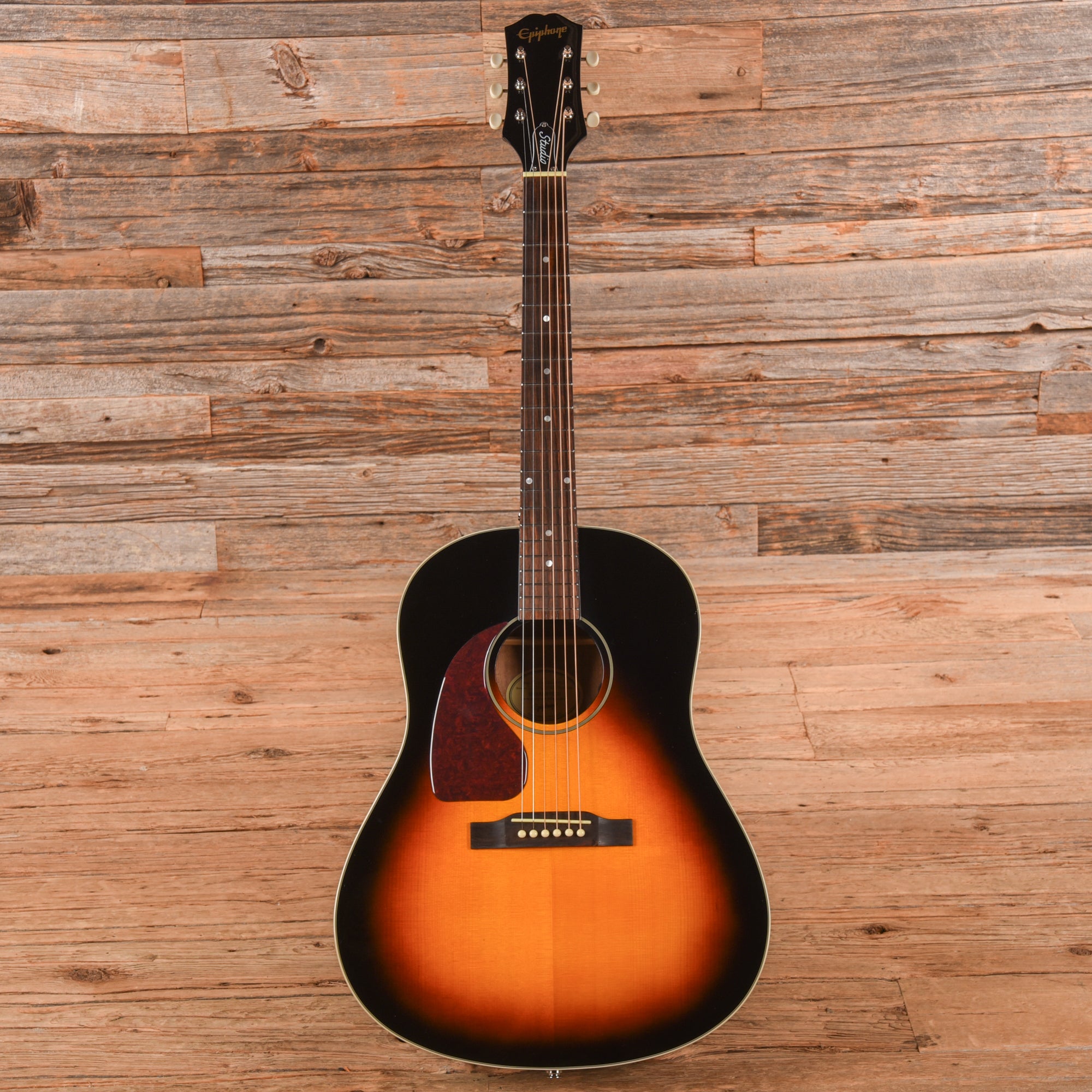 Epiphone Modern J-45 Studio LEFTY Vintage Sunburst Acoustic Guitars / Dreadnought