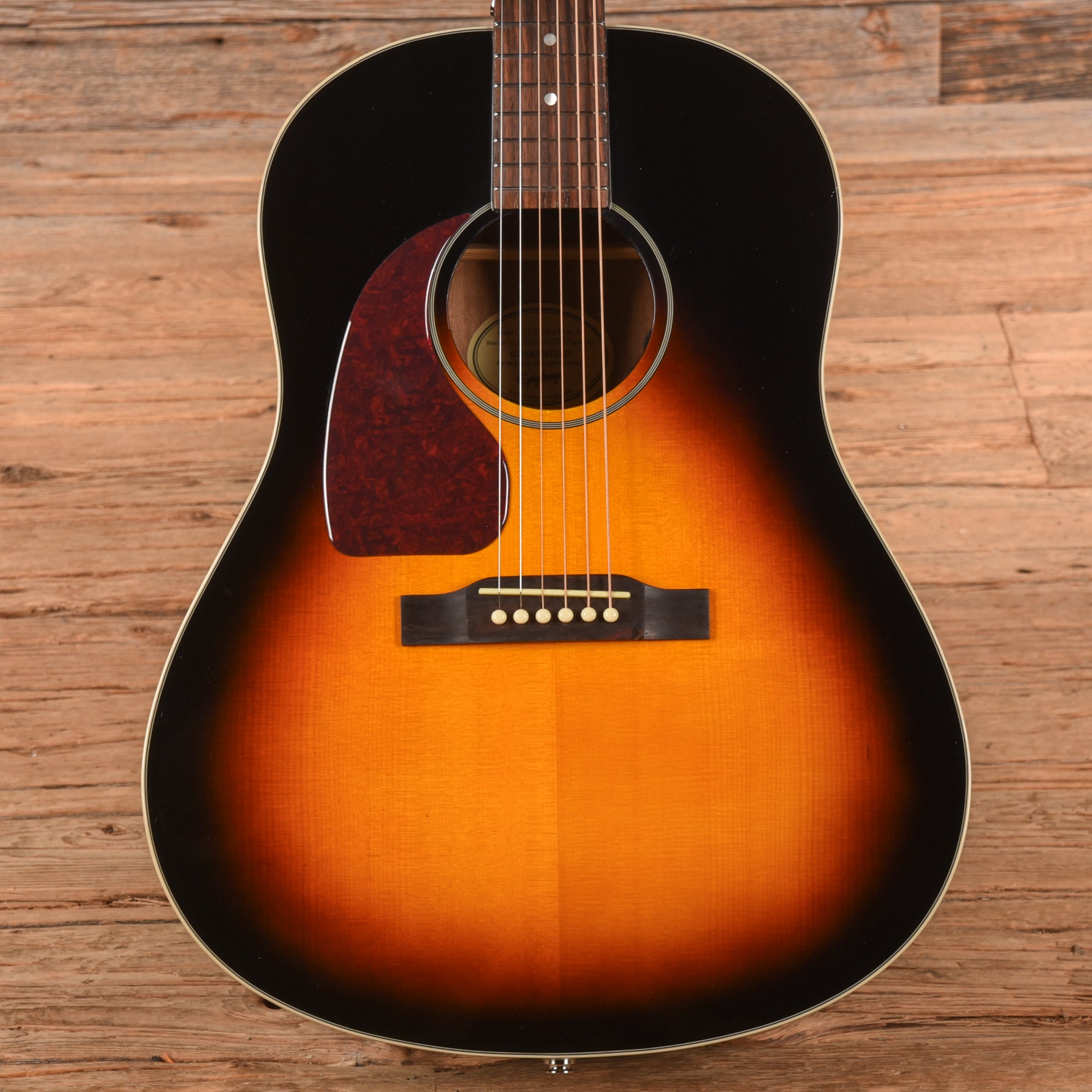 Epiphone Modern J-45 Studio LEFTY Vintage Sunburst Acoustic Guitars / Dreadnought