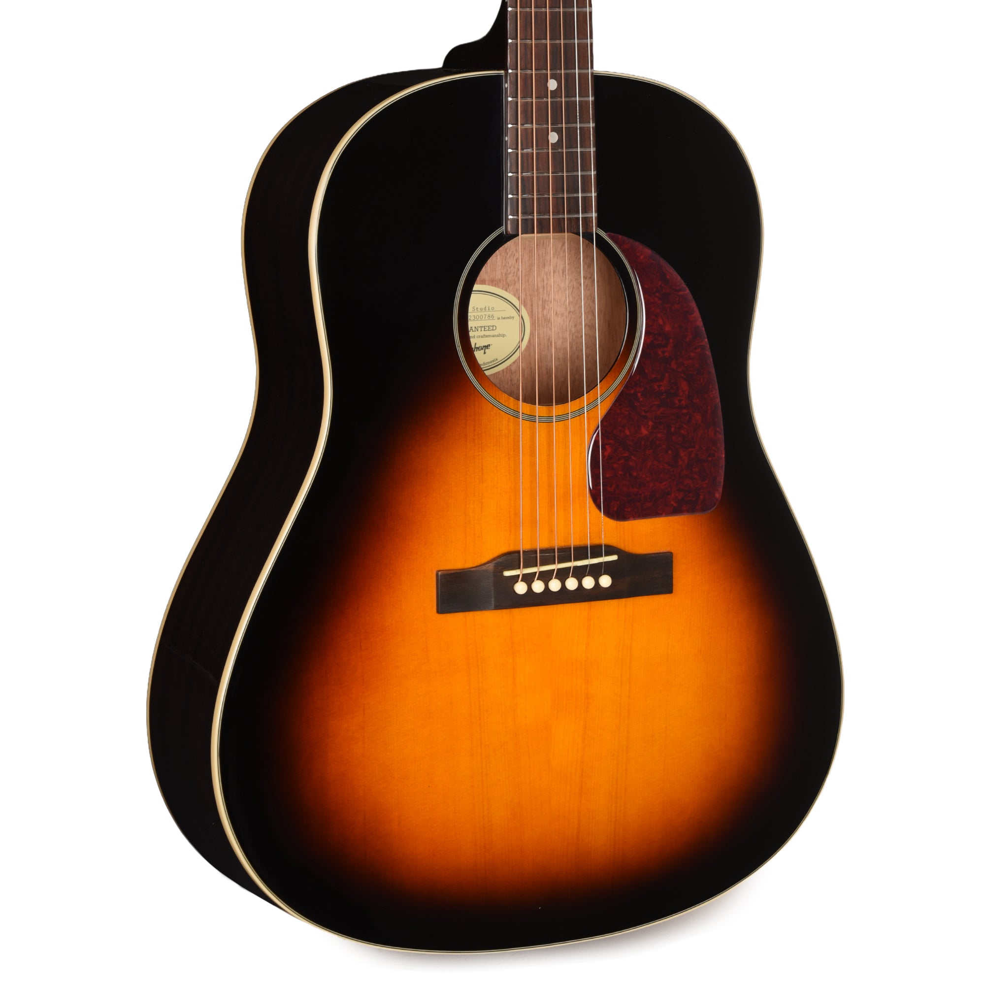 Epiphone Modern J-45 Studio Vintage Sunburst Acoustic Guitars / Dreadnought