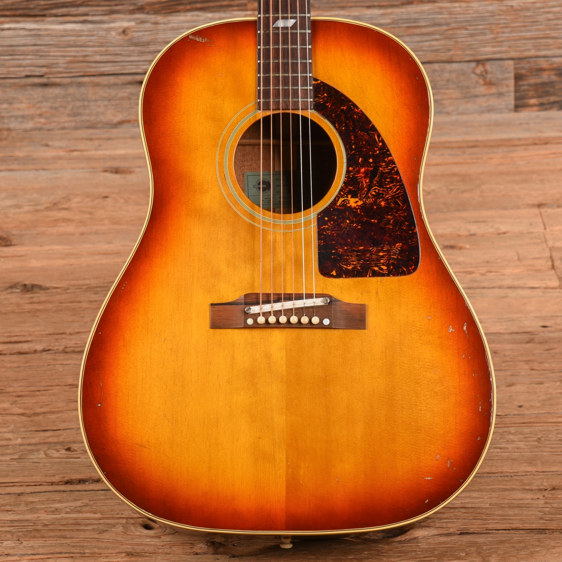 Epiphone Texan FT-79 Honey Burst Honey Burst 1966 – Chicago Music 