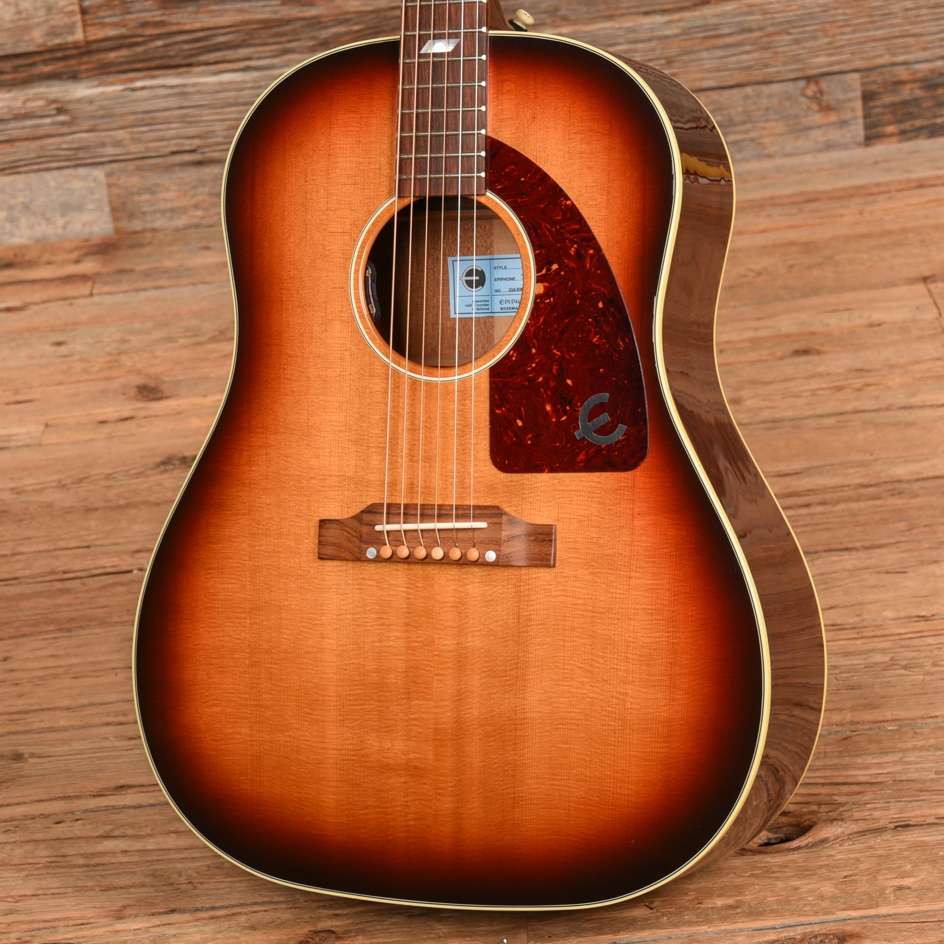 Epiphone USA Texan Natural 2020 Acoustic Guitars / Dreadnought