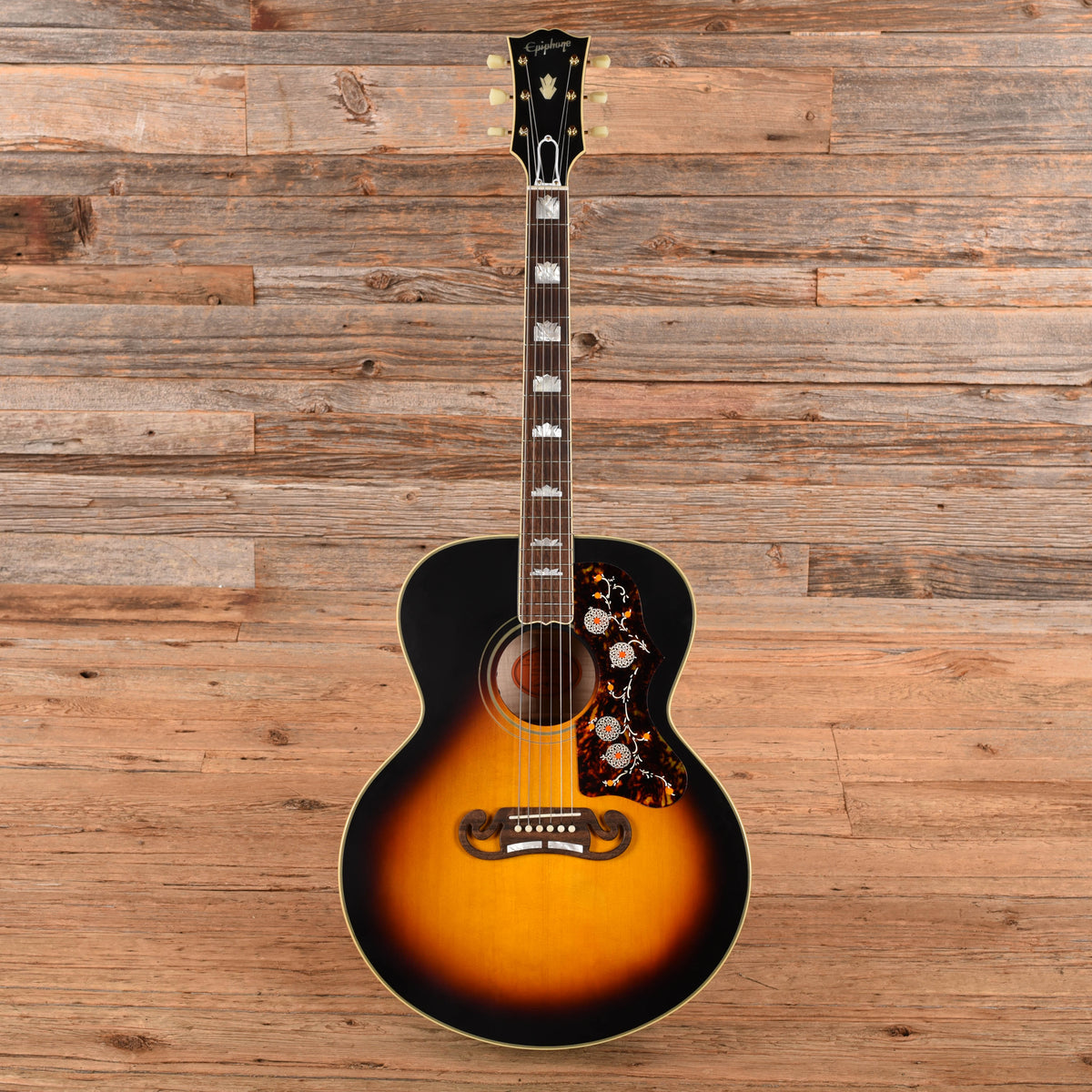 Epiphone Inspired by Gibson 1957 SJ-200 Reissue Sunburst 2024 Acoustic Guitars
