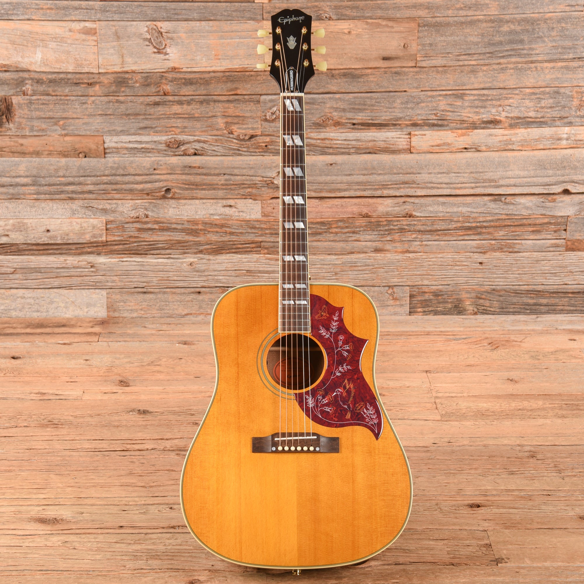 Epiphone Inspired by Gibson Original Hummingbird Antique Natural 2025 Acoustic Guitars