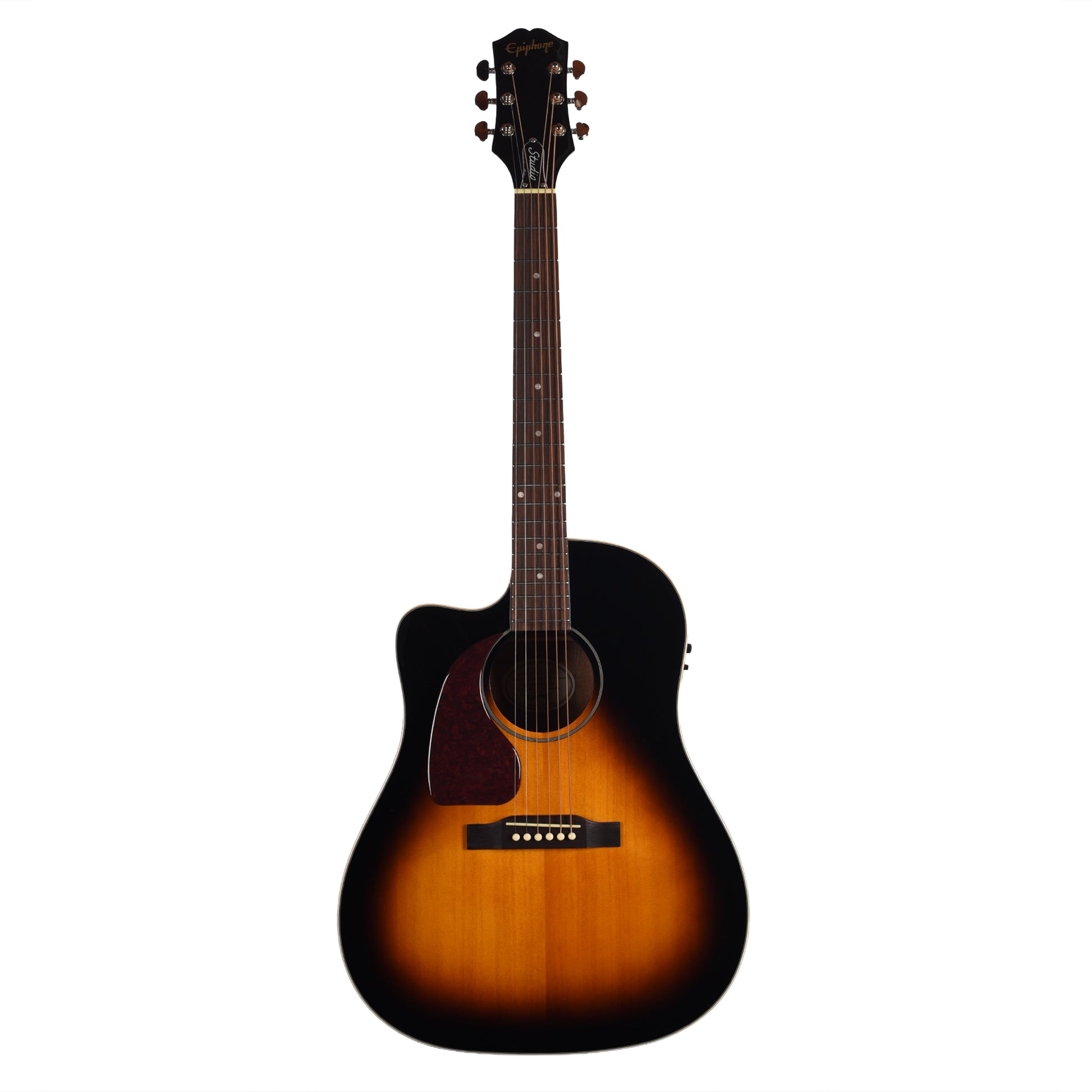 Epiphone Modern J-45 Studio EC LEFTY Vintage Sunburst Acoustic Guitars